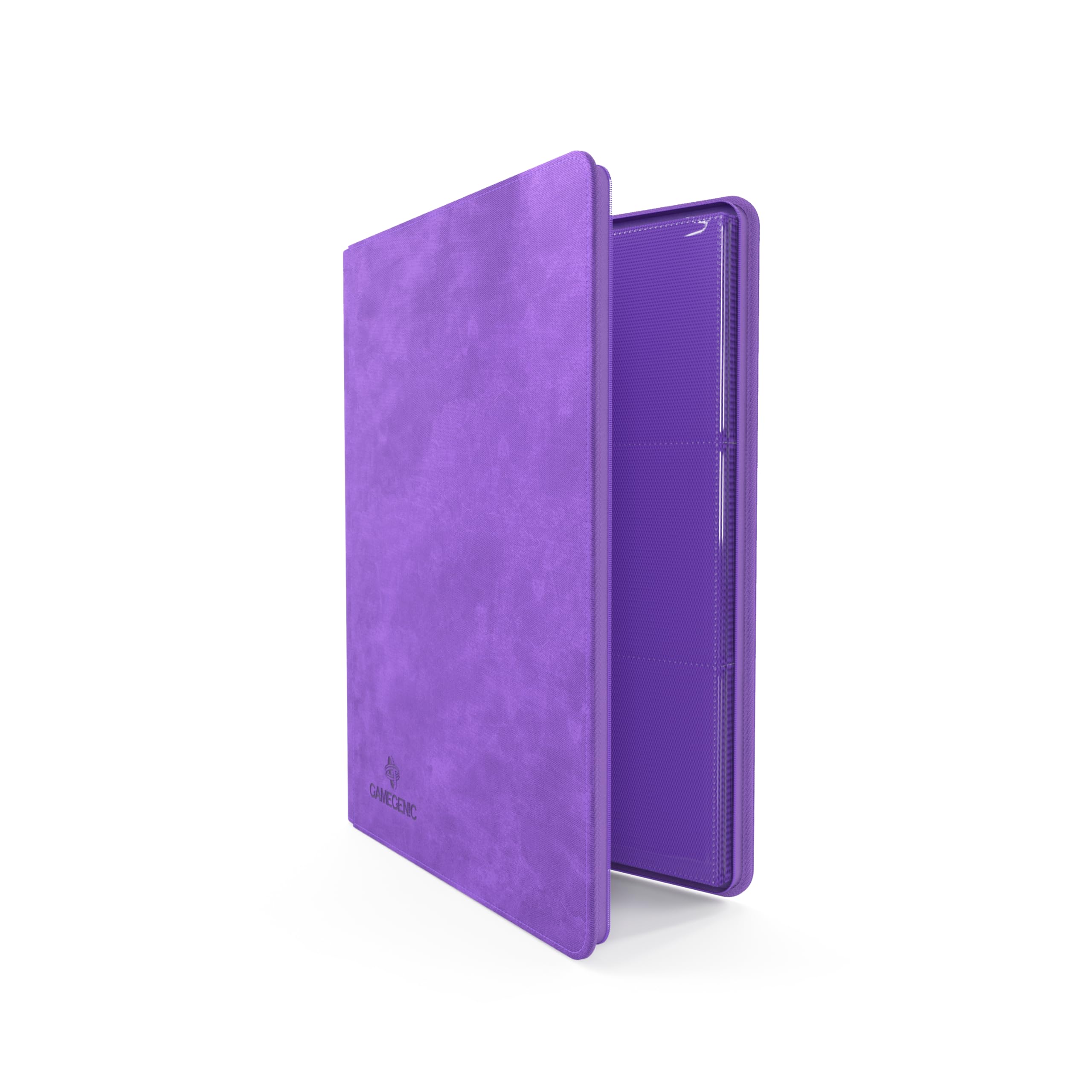 Gamegenic Zip-Up Album 18-Pocket - Purple Trading Card Game Accessory 1