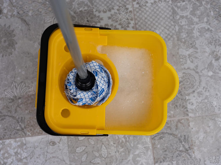 Addis Mop Pail and Wringer 12L - Sunshine Yellow