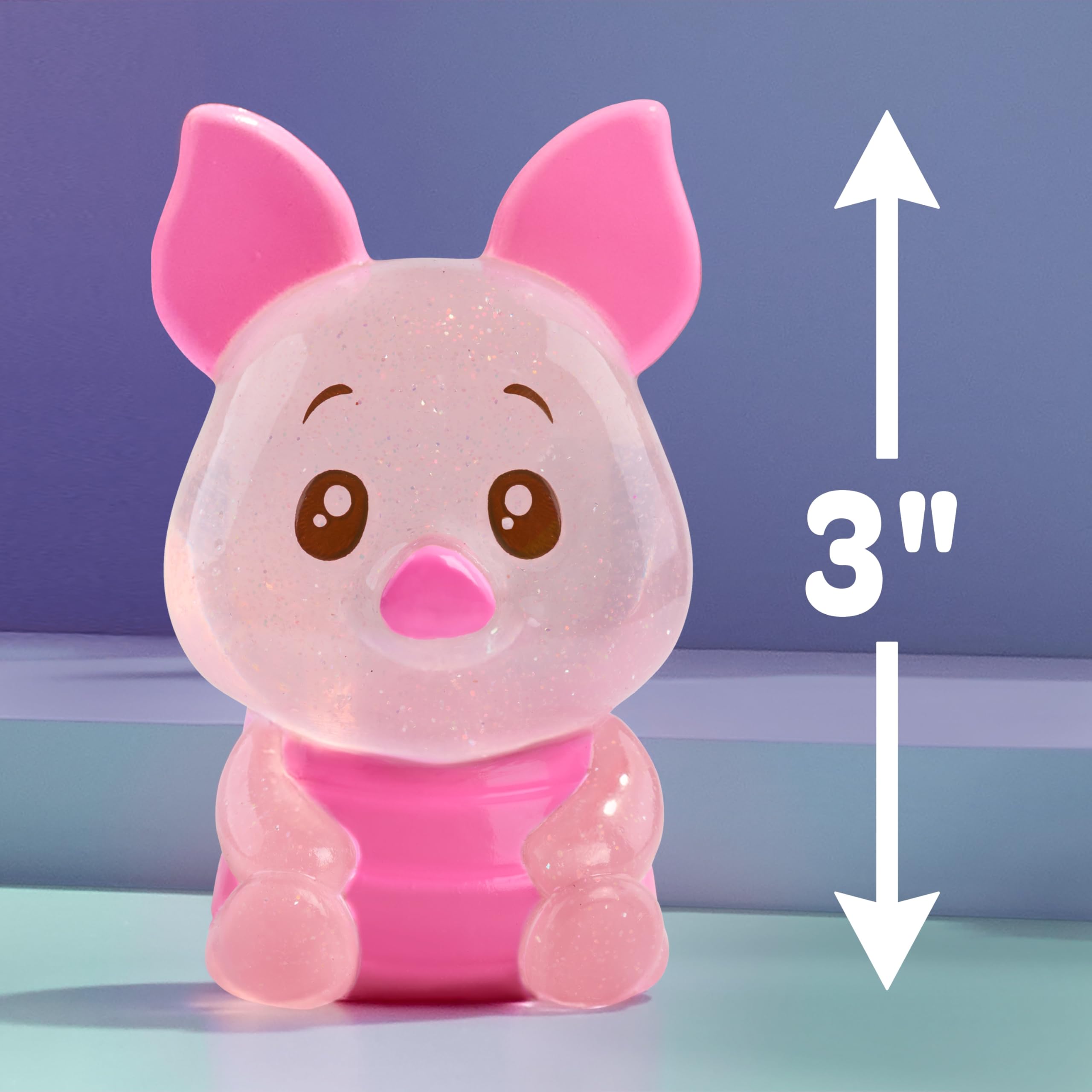 Disney Winnie the Pooh Bear-y Cute Jelly Figures - Blind Capsule Surprise | 5 cm Squishy Toy | Ages 3+ 6