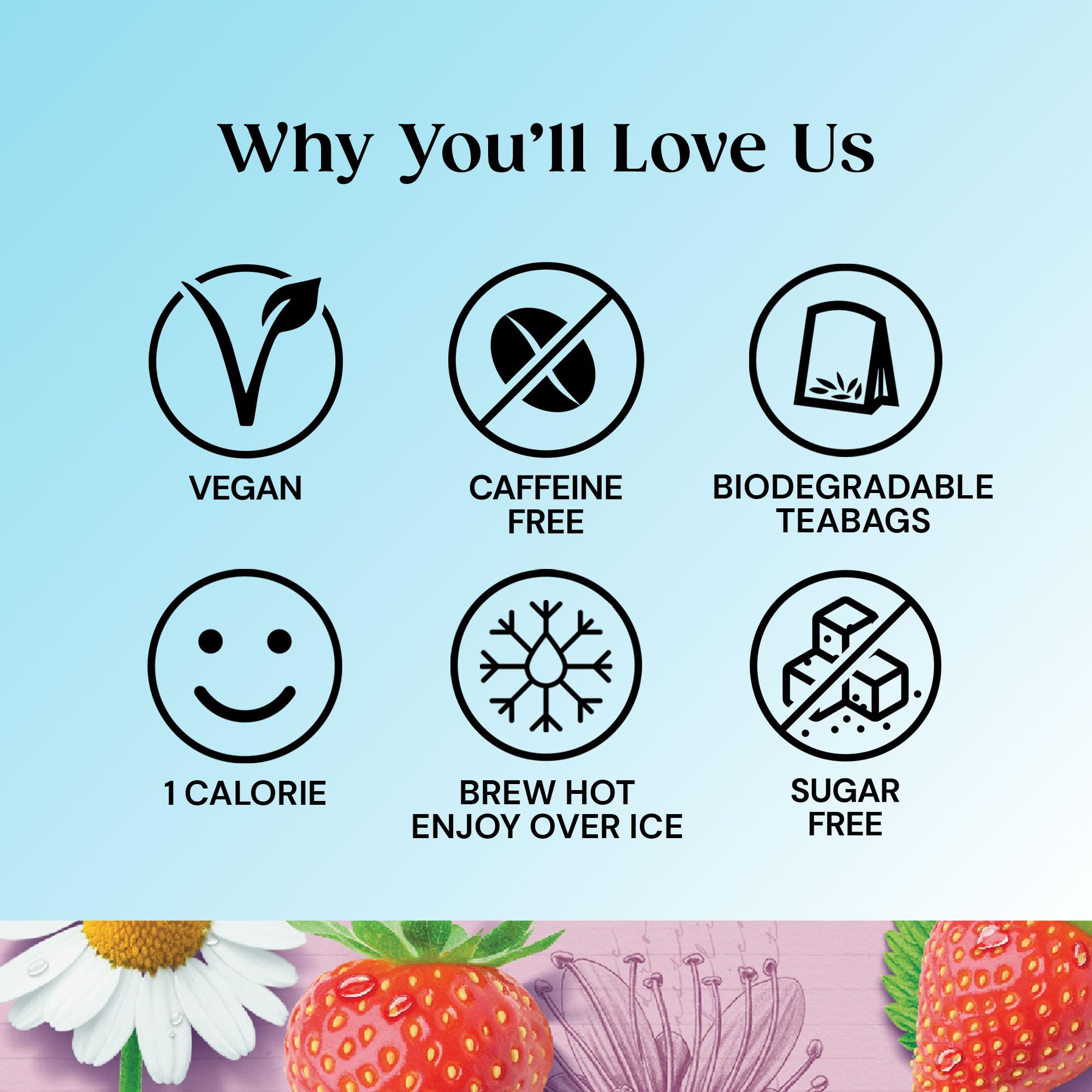 Twinings Superblends Unwind Tea - Strawberry Herbal Infusion with Camomile, Lemon Balm, Limeflower & Vitamin B12, 80 Biodegradable Tea Bags 3