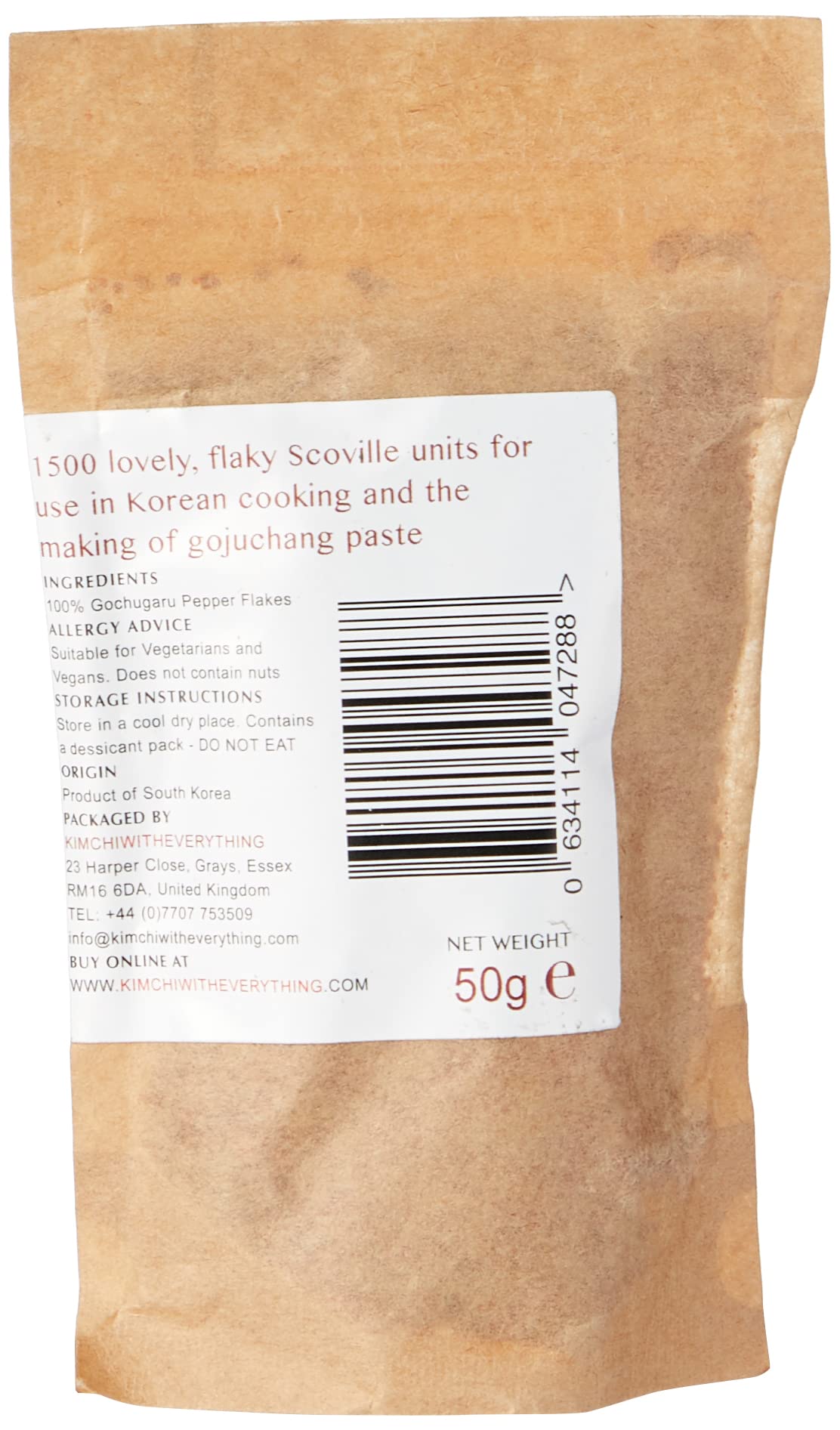 Kimchi with Everything Gochugaru Korean Chilli Pepper Flakes - Authentic Flavour | 50g 3