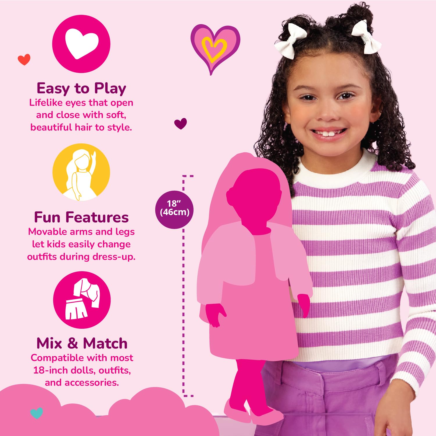 Our Generation 18-Inch Ballerina Doll with Blue Eyes & Red Hair - Aubrie 14