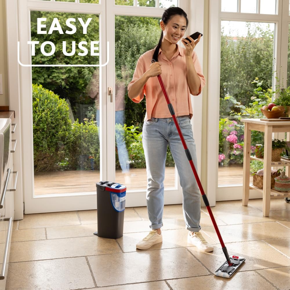 Vileda H2PrO Flat Mop System with Clean & Dirty Water Separation 5