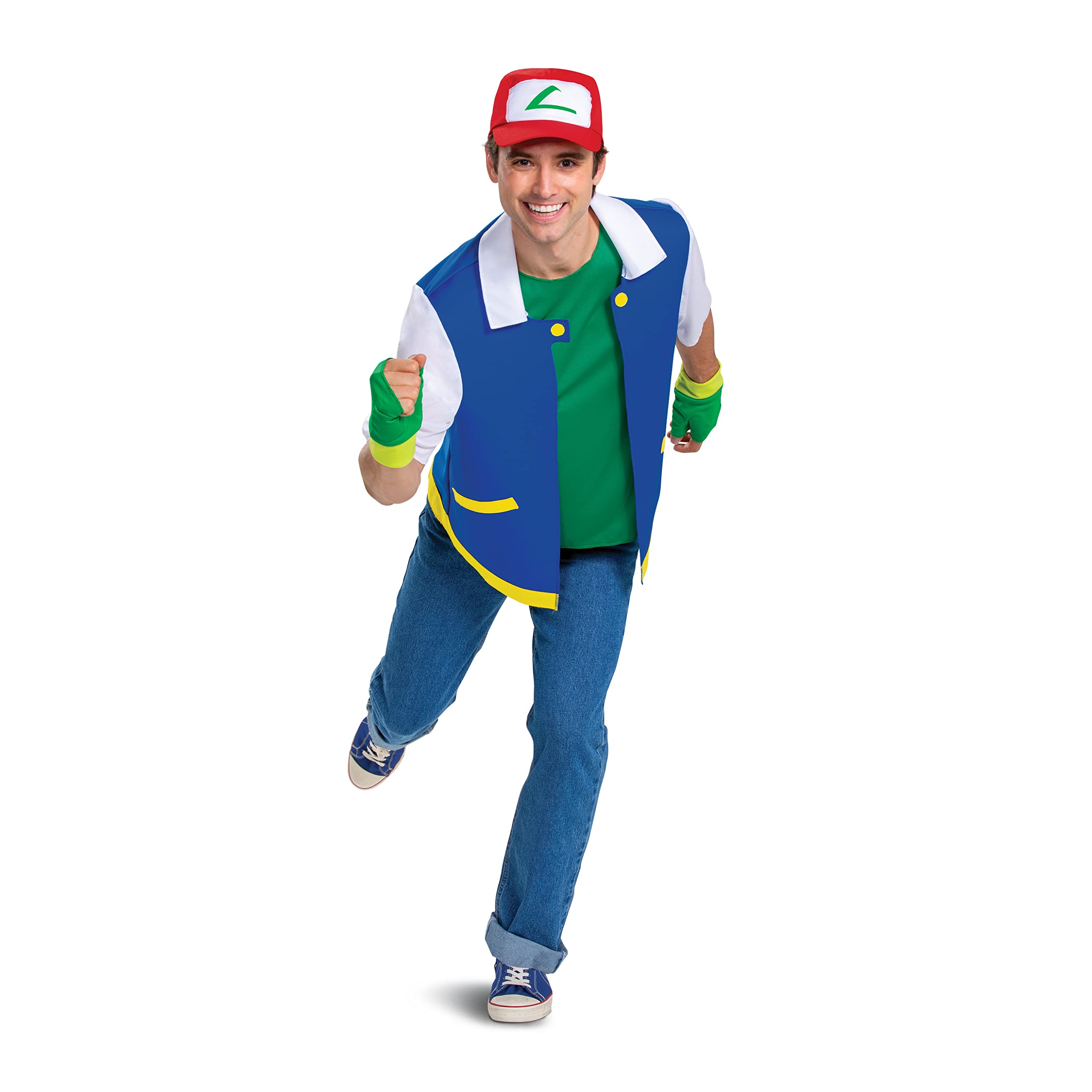 Disguise Pokémon Ash Ketchum Fancy Dress Costume Outfit | Unisex Adult L-XL 1