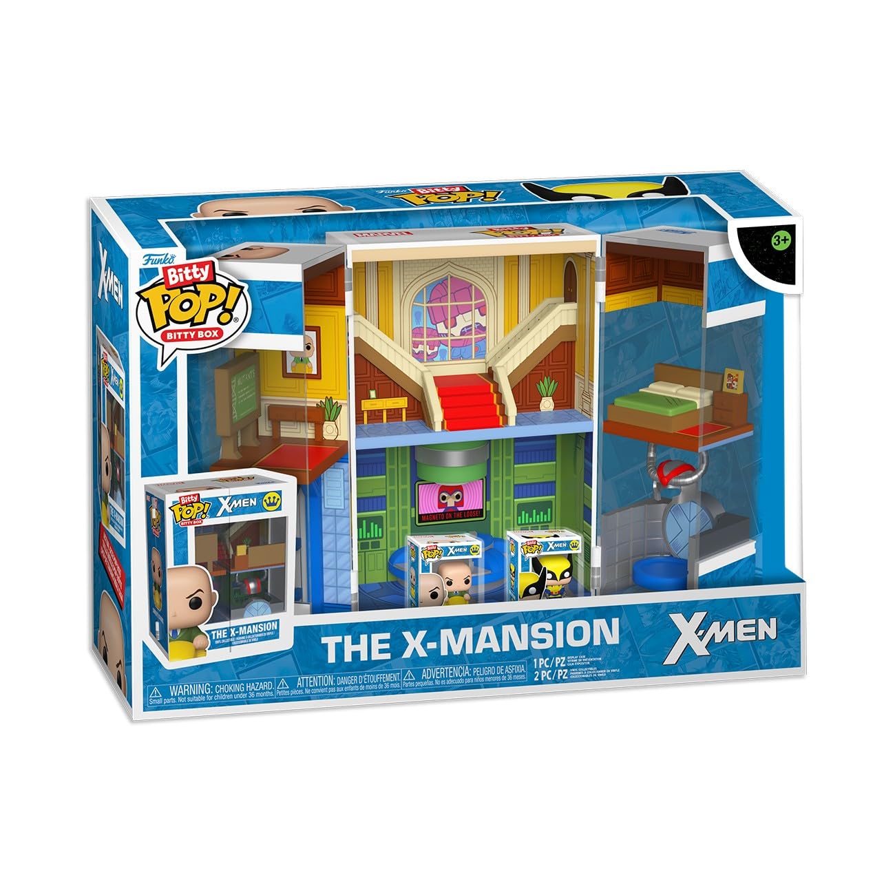 Funko Bitty Boxes X-Men - Xavier's School Collectable Vinyl Figure | 3.75 in | Multicolor