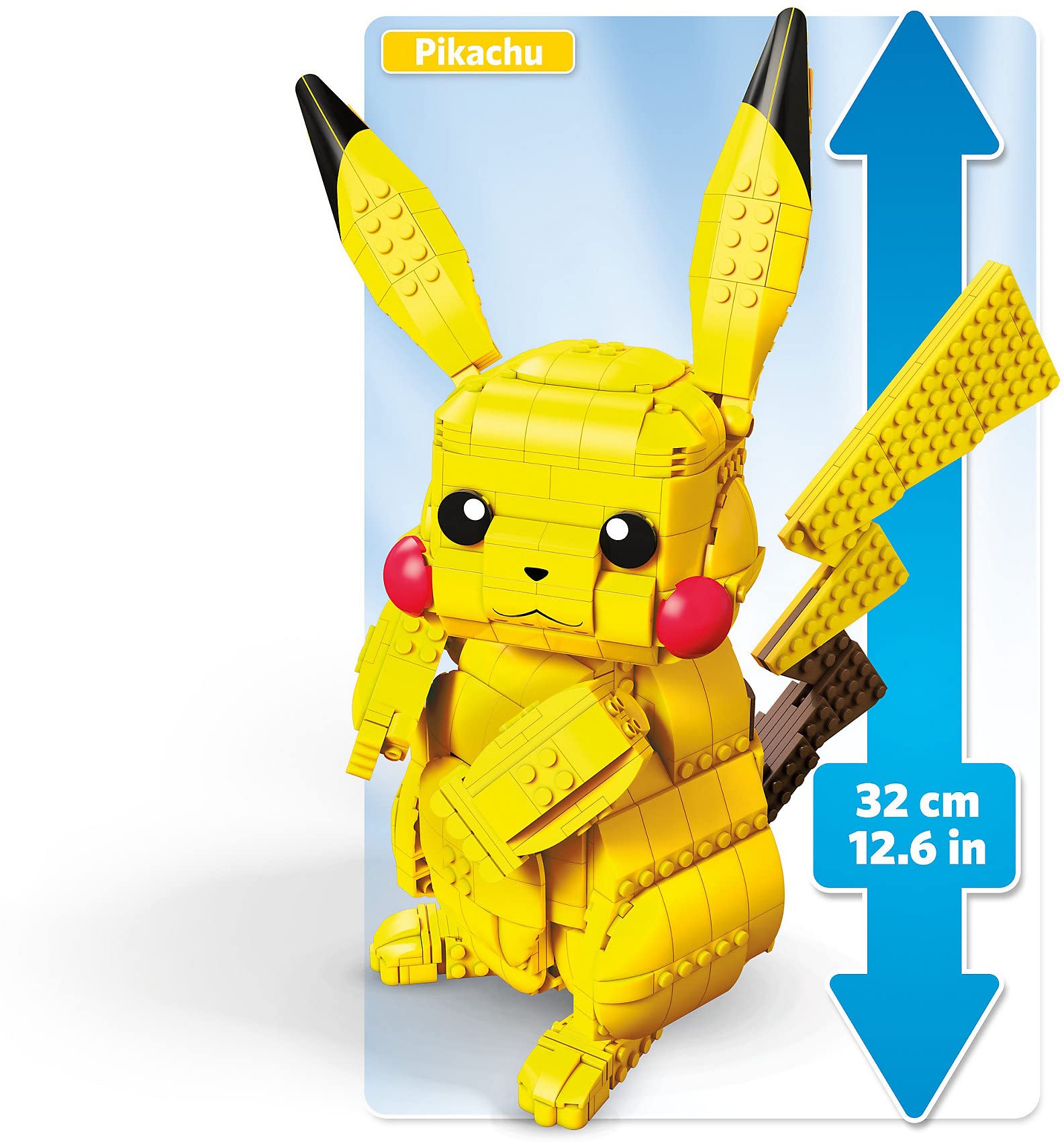 Mattel Mega Construx Pokemon Jumbo Pikachu – Bauset für Kinder ab 6 Jahren 4