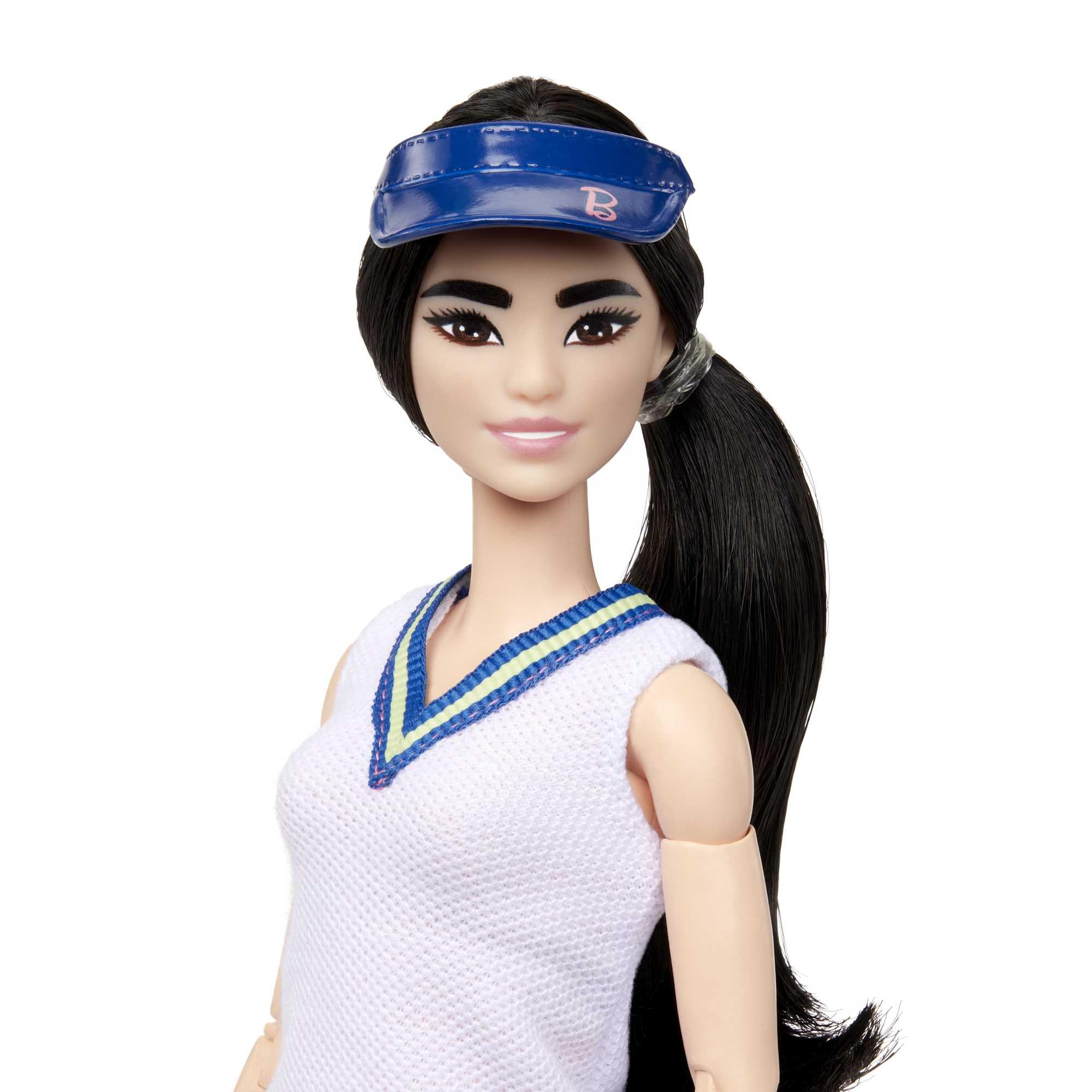 Barbie Career Tennis Player Doll - 22 Joints, Includes Racket & Ball, Ages 3+