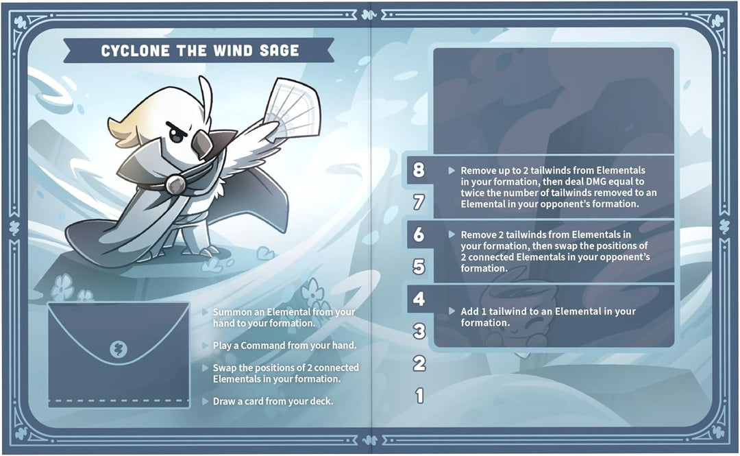 Unstable Games Command of Nature Expansion: Sand & Wind Expansion - Card Game Expansion (7947-CNT-EXP1)