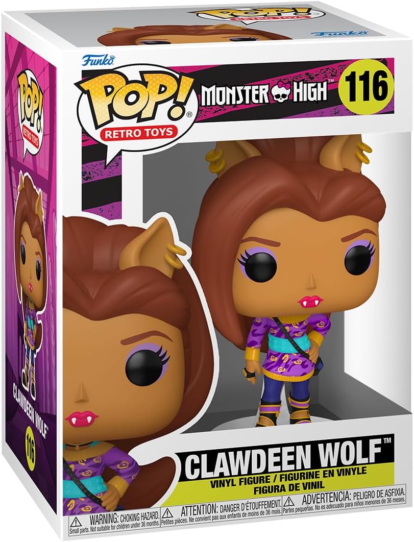 Funko Pop! Monster High - Clawdeen Wolf Vinyl Figure (67428)