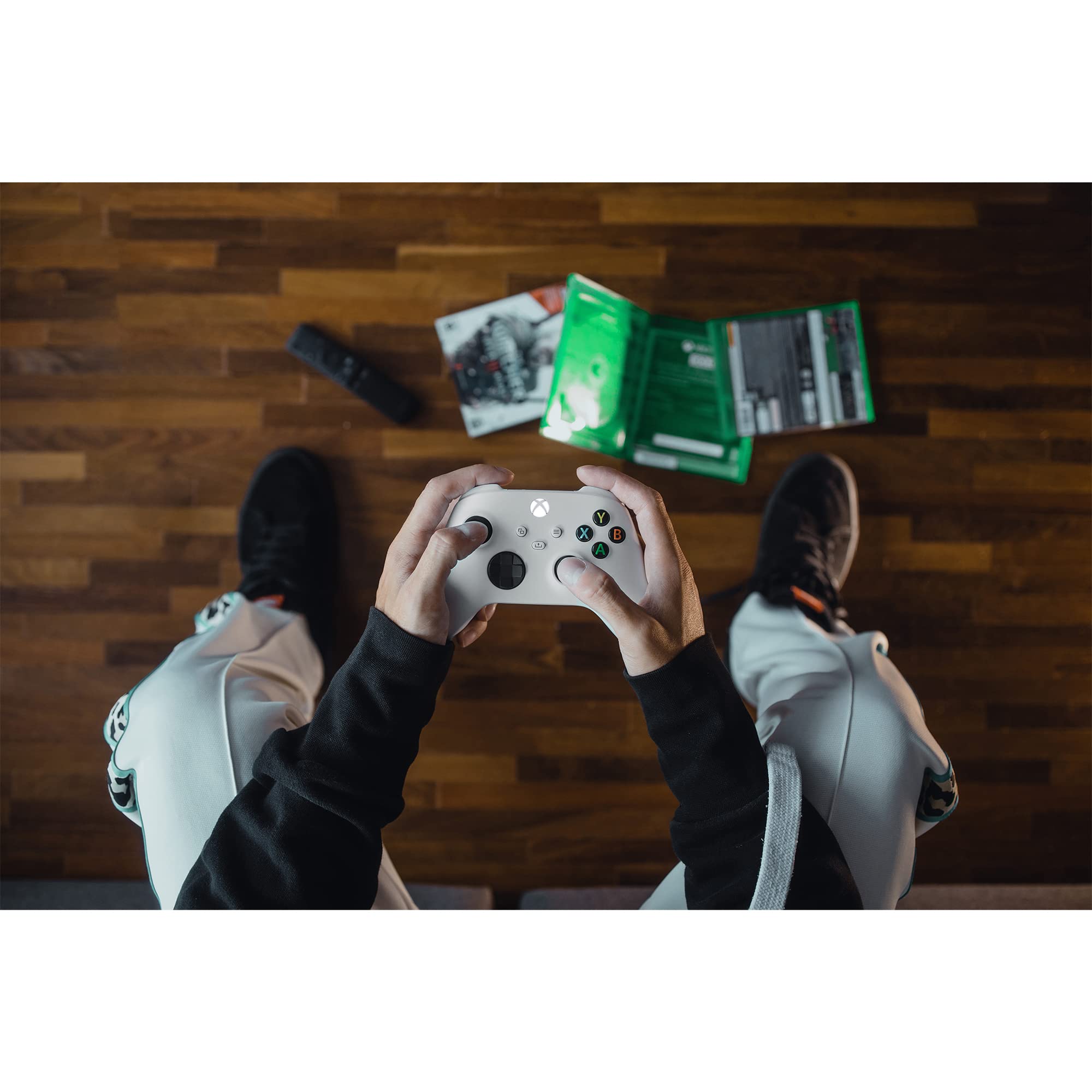 Xbox Wireless Controller – Robot White for Xbox Series X|S, Xbox One, Windows, and Android 8