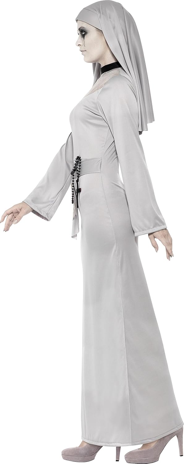 Smiffy's Gothic Nun Costume - Women's Size 8-10 5