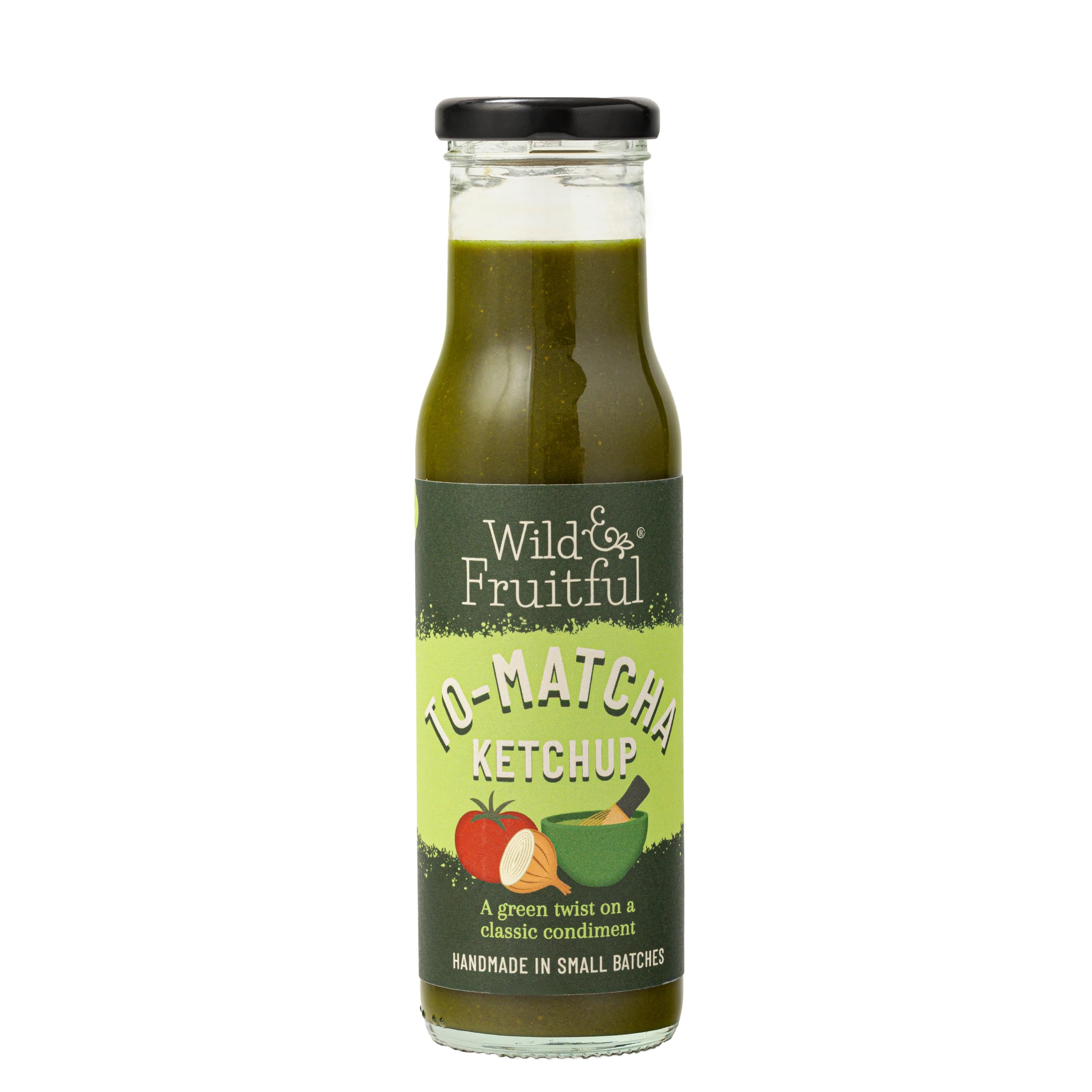 Wild & Fruitful To-Matcha Ketchup - Umami Fusion Condiment | 270g Bottle