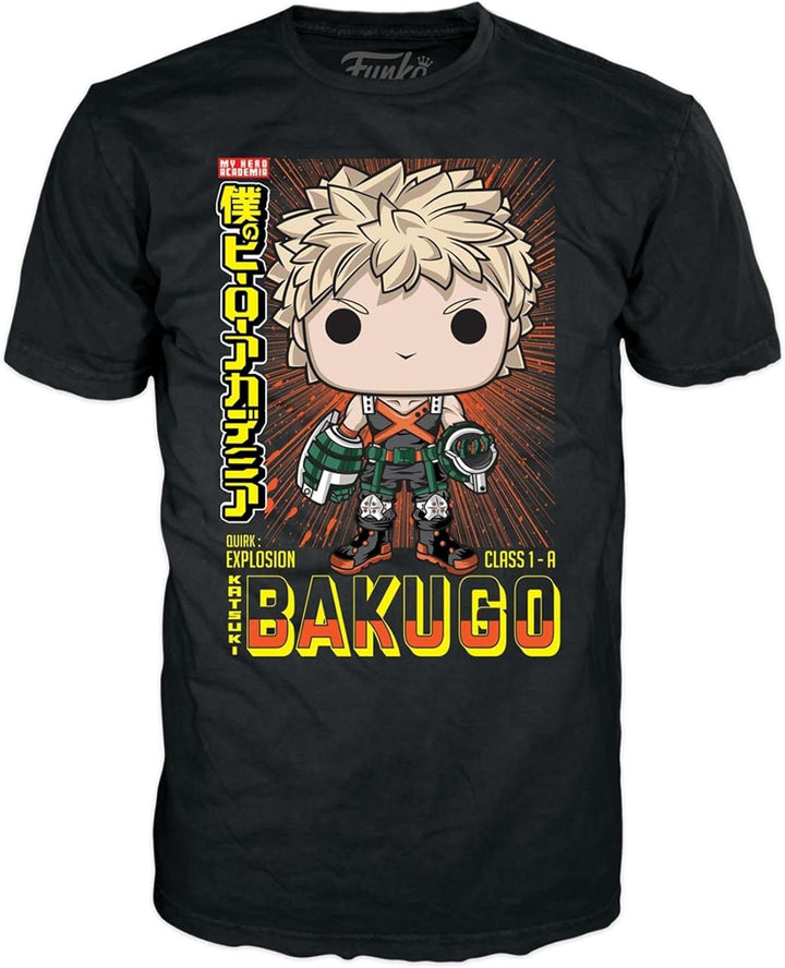 Bakugo (My Hero Academia) T-Shirt + - Multicolor (Large)