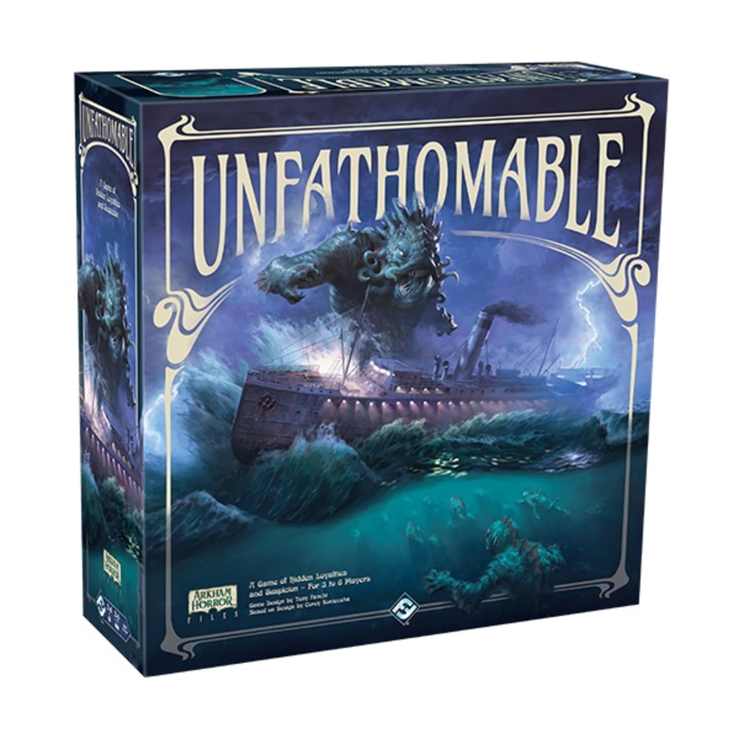 Fantasy Flight Games Unfathomable Board Game | Ages 14+ | 3-6 Players | 120-240 Min 1