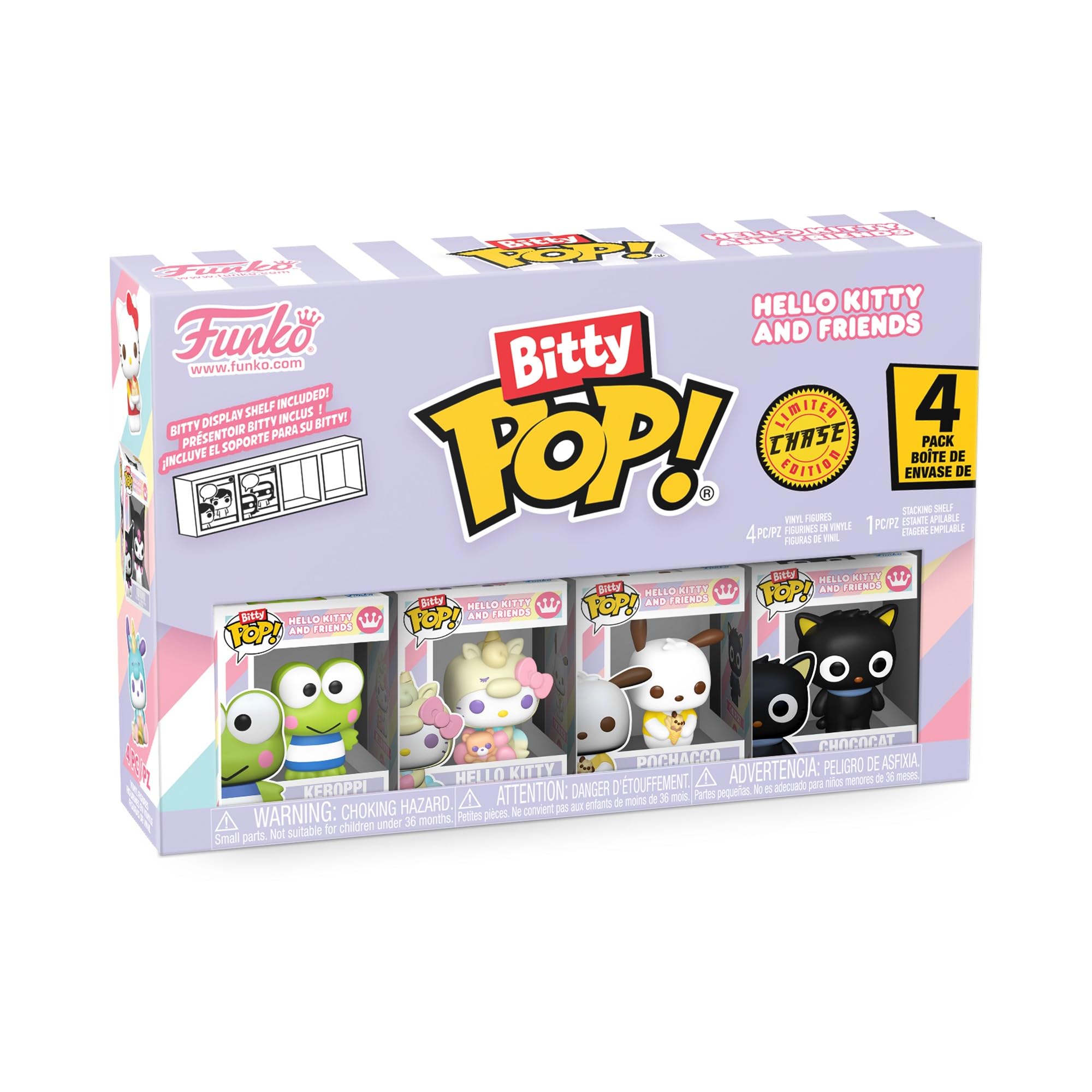 Funko Bitty Pop! Sanrio Keroppi 4-Pack with Mystery Mini Figure 1