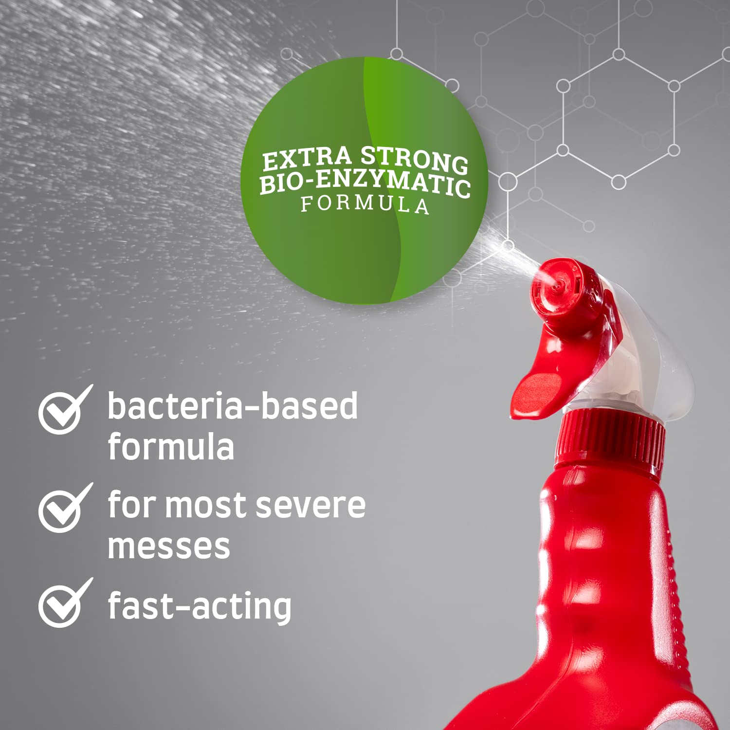 Nature's Miracle Ultimate Cat Stain & Odour Eliminator - Extra Strong Bio-Enzymatic Formula | 946 ml 2