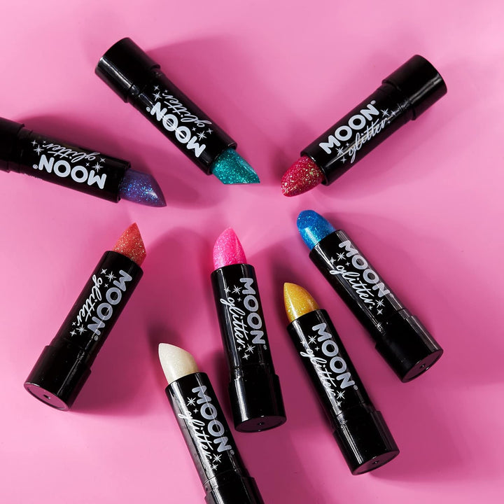 Moon Glitter - Iridescent Glitter Lipstick (5g)