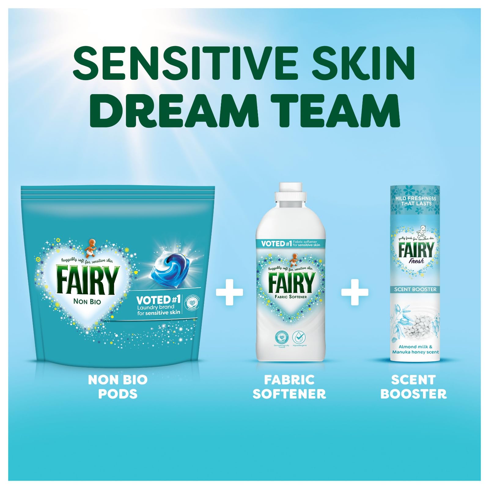 Fairy Non Bio Washing Liquid Capsules for Sensitive Skin - 85 Washes, Floral Scent 6