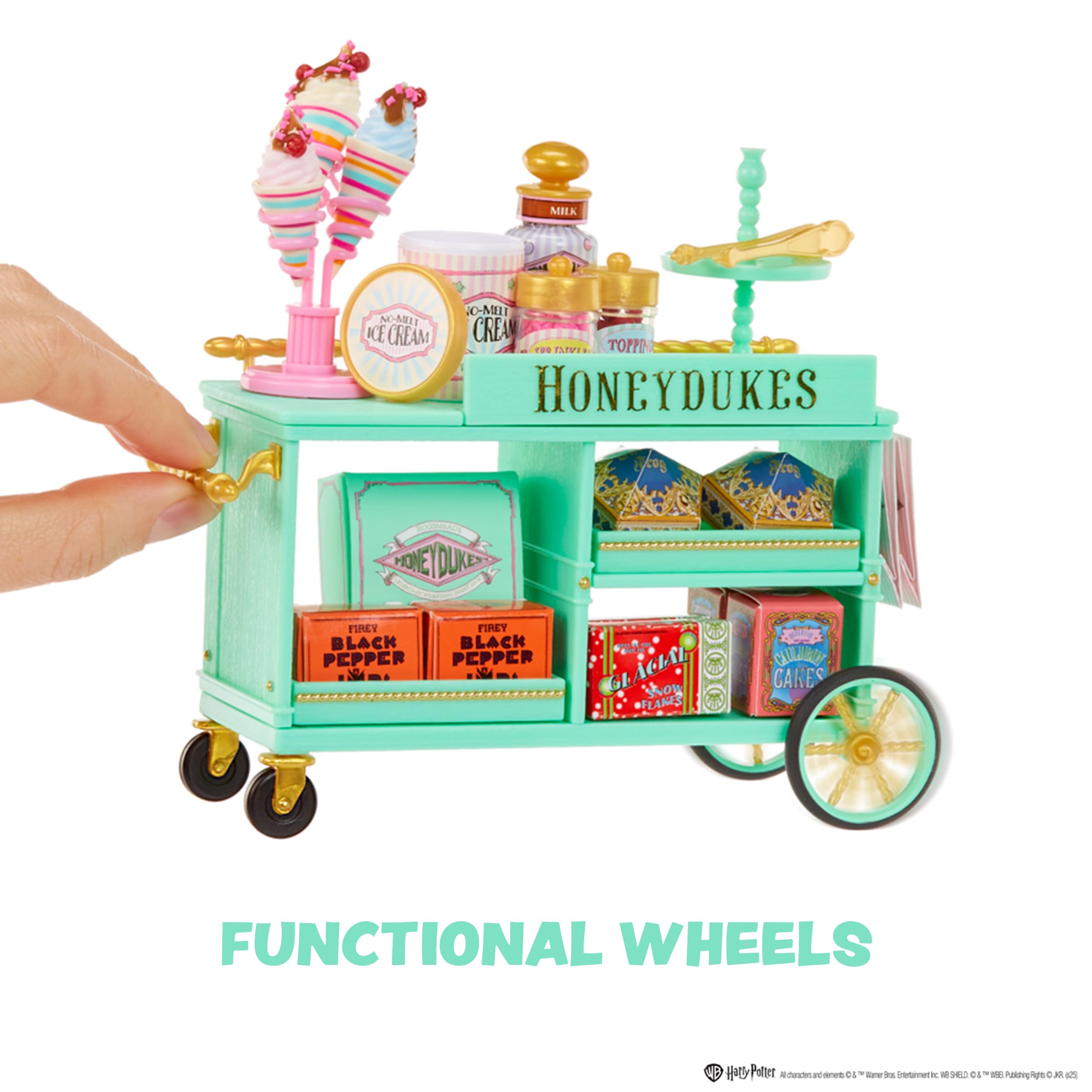 MGA Miniverse Make It Mini Honeydukes Trolley - Harry Potter Building Playset 11