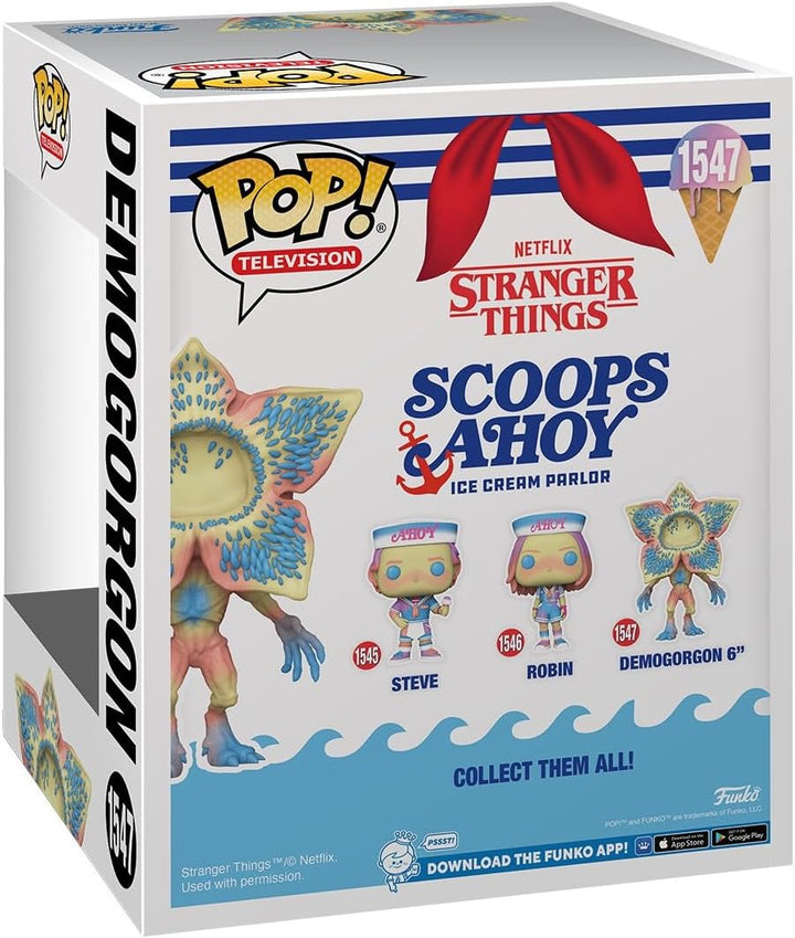 Funko Pop! Super Stranger Things - Demogorgon Vinyl Figure (Scoops Ahoy Edition)