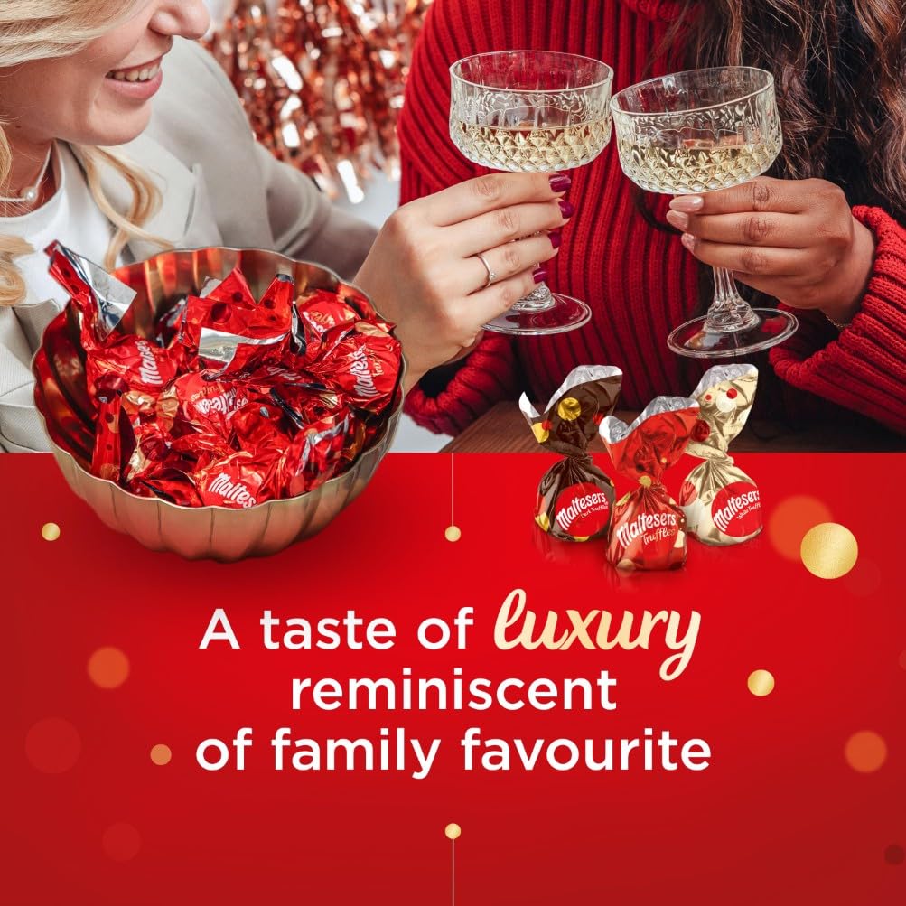 Maltesers Truffles Assorted Chocolate Advent Calendar - 24 Doors with Milk, White & Dark Chocolate 8