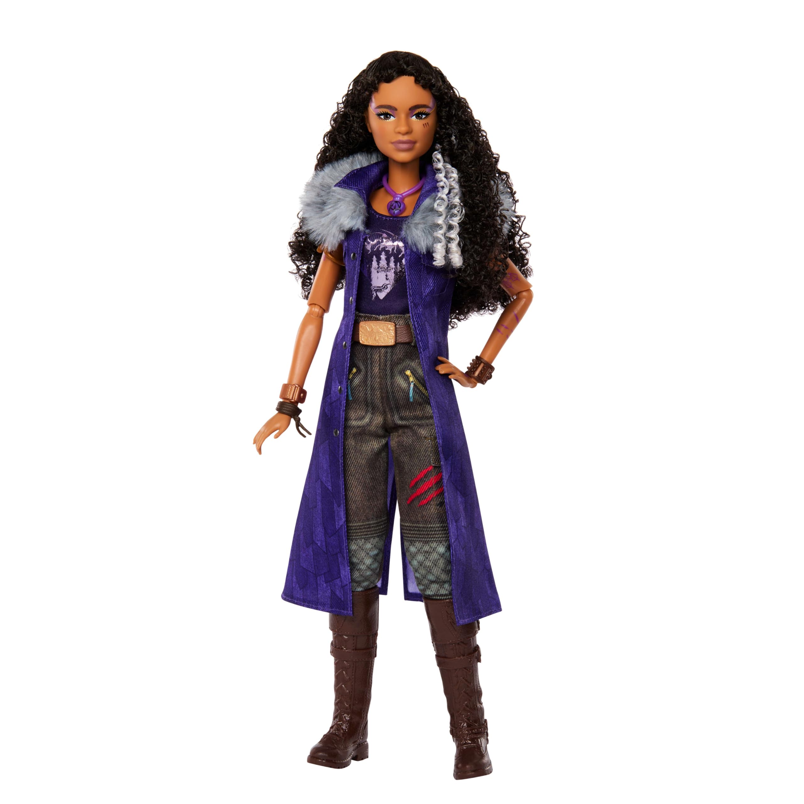 Mattel Disney Zombies 4: Dawn of the Vampires Willa Lykensen Fashion Doll - 11 Articulation Points, True-to-Movie Outfit, Ages 6+ 1