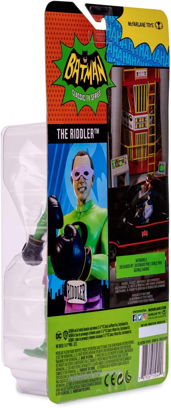 McFarlane DC Multiverse DC Retro - Riddler Boxing Action Figure (TM15049)