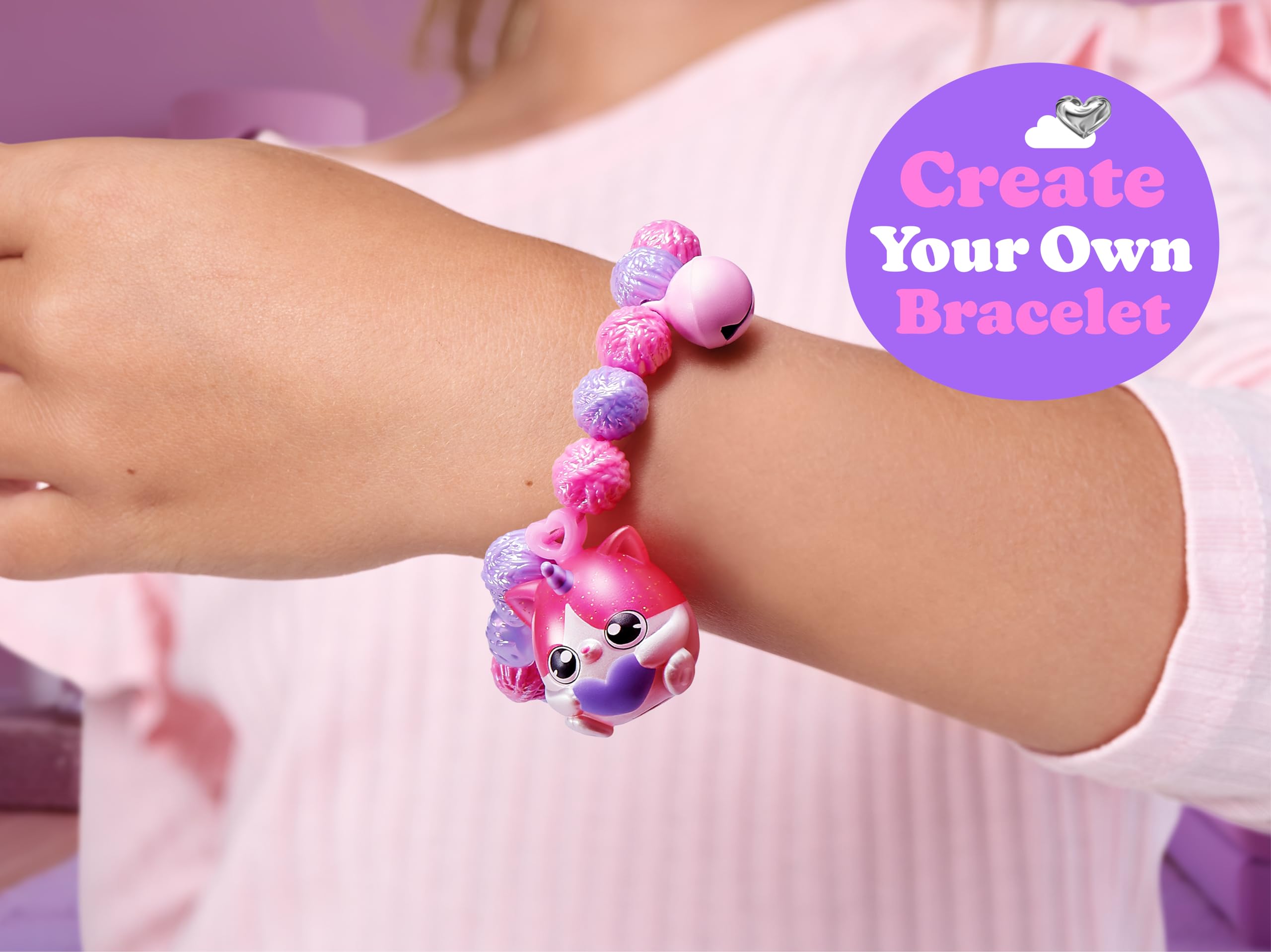 Rainbocorns Kitty Mania Orange Cat (POUNCEKIN) - Plush Hug-to-Hatch Collectible with 40+ Surprises, Ages 3+