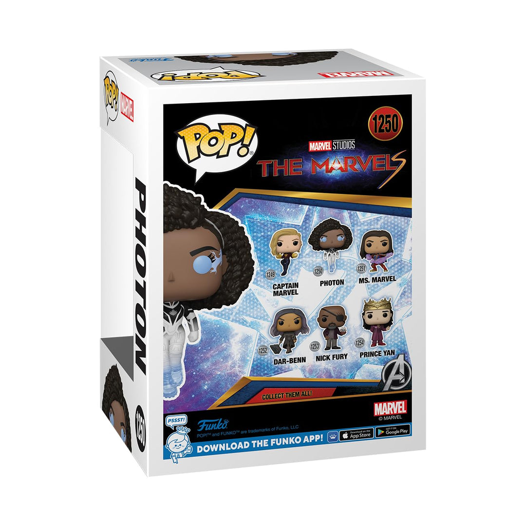 Funko Pop! The Marvels - Monica Rambeau as Photon Vinyl Figure #1250