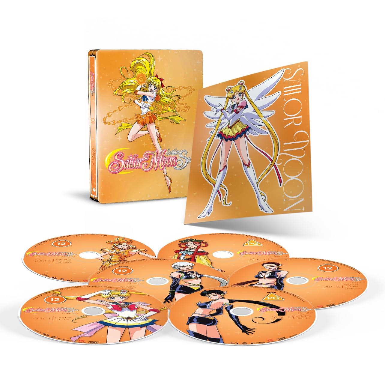 Sailor Moon Season 5 Limited Edition SteelBook [Blu-ray] 2