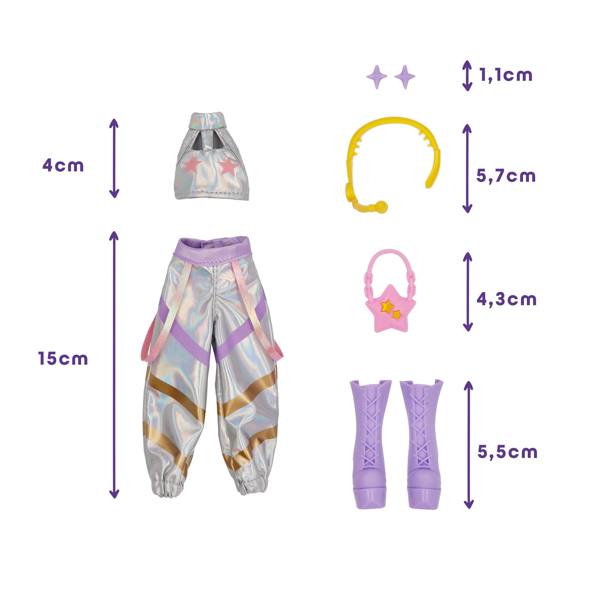 Basic Fun K-Pop Fashion Doll Mina - Pop Star Idol Toy with Accessories | Ages 4+ 5