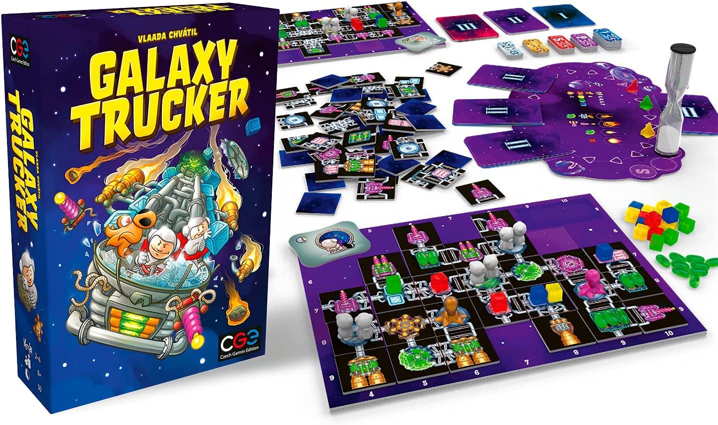 Czech Games Edition Galaxy Trucker Relaunched Board Game | Ages 10+ | 2-4 Players | 60 Min Playtime