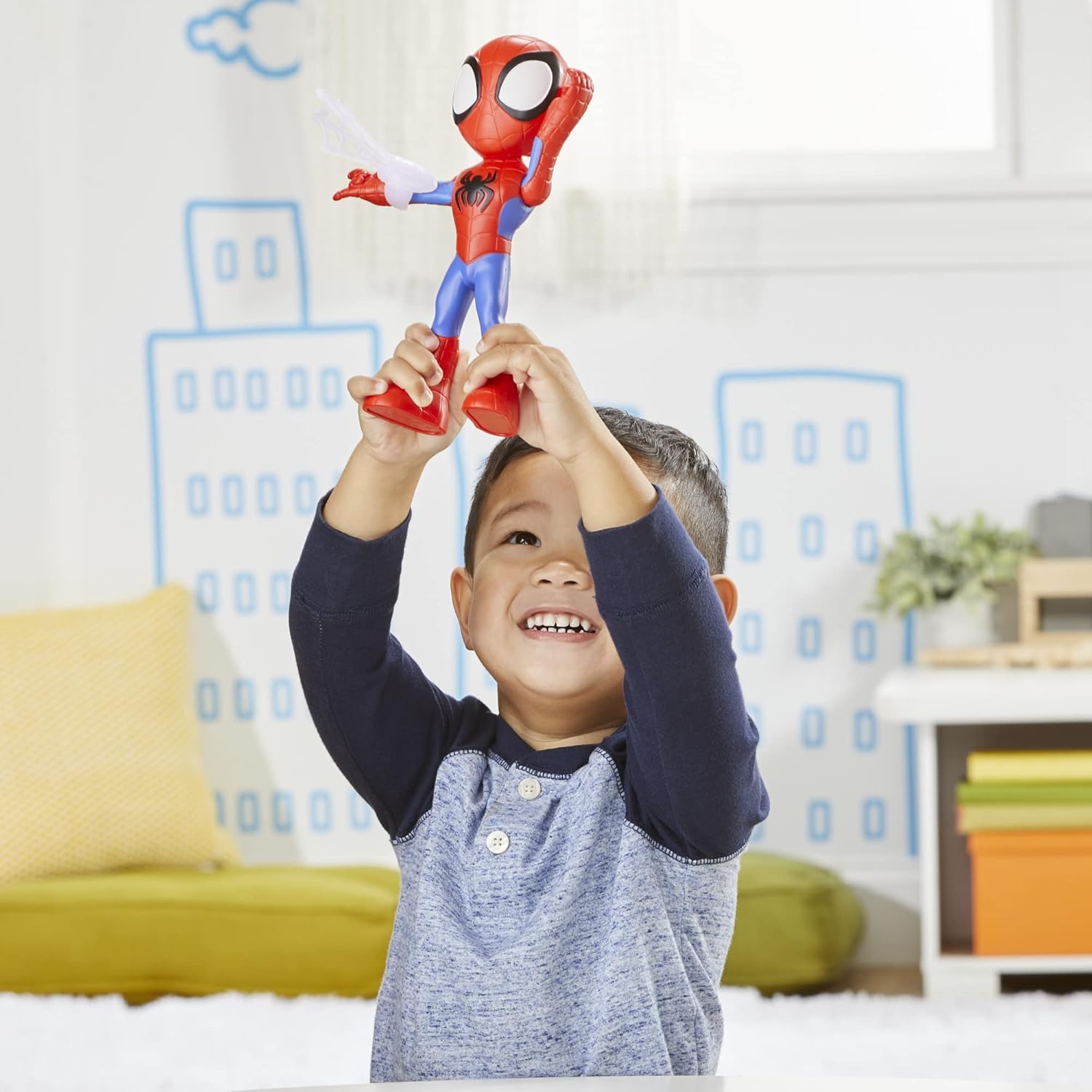 Marvel Spidey and His Amazing Friends Supersized Hero 22.5-cm Action Figures 3-Pack - Ages 3+ 8
