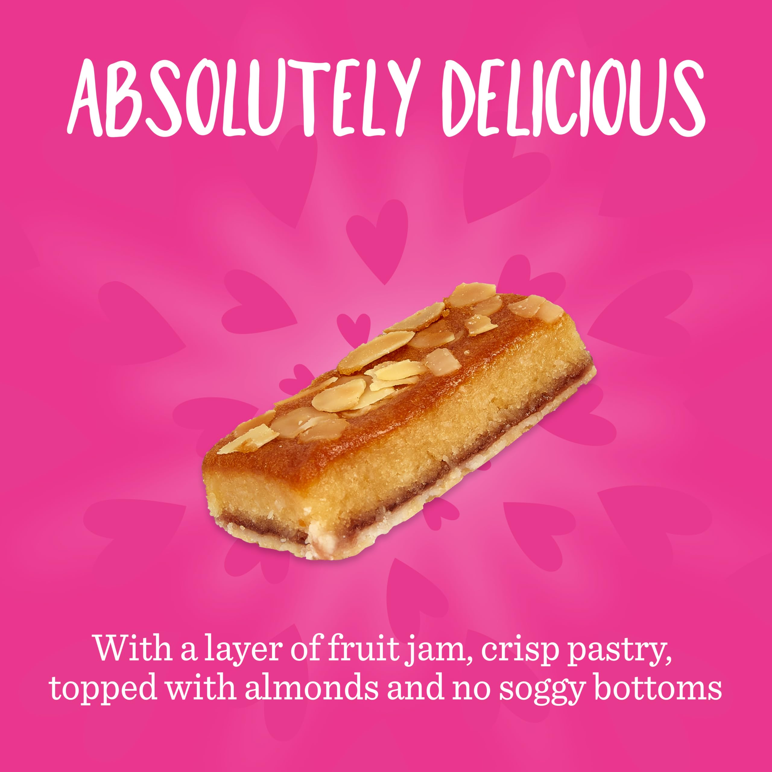 Mrs Crimble’s - 12 Gluten Free Bakewell Slices Premium Cake Bars 11