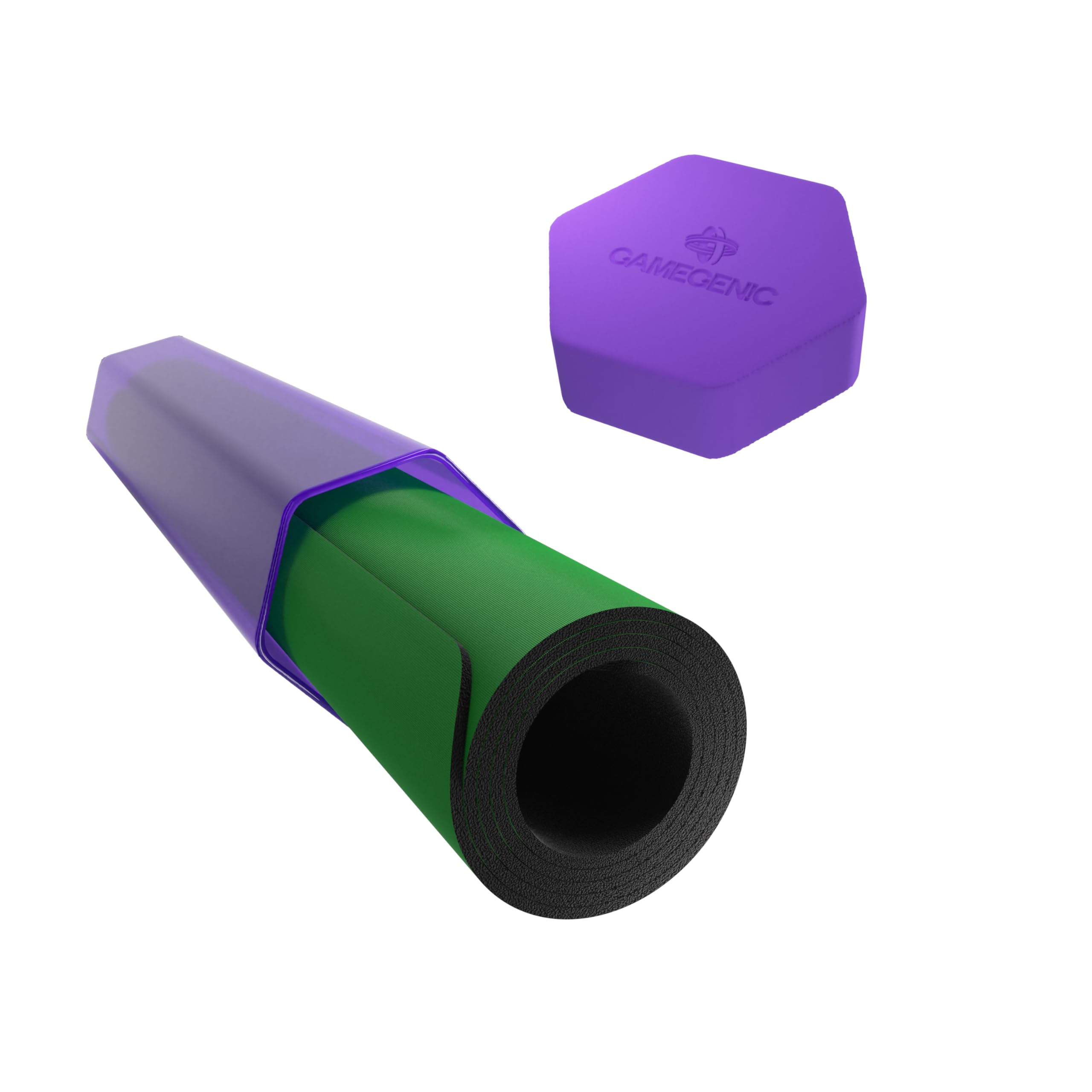 Gamegenic Purple Playmat Tube - Card Game Accessory for Board Games 5