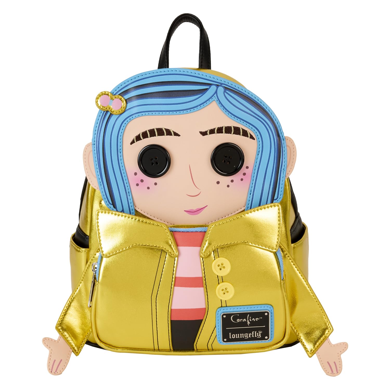 Loungefly Coraline 15. Jubiläum Laika Puppe Mini-Rucksack