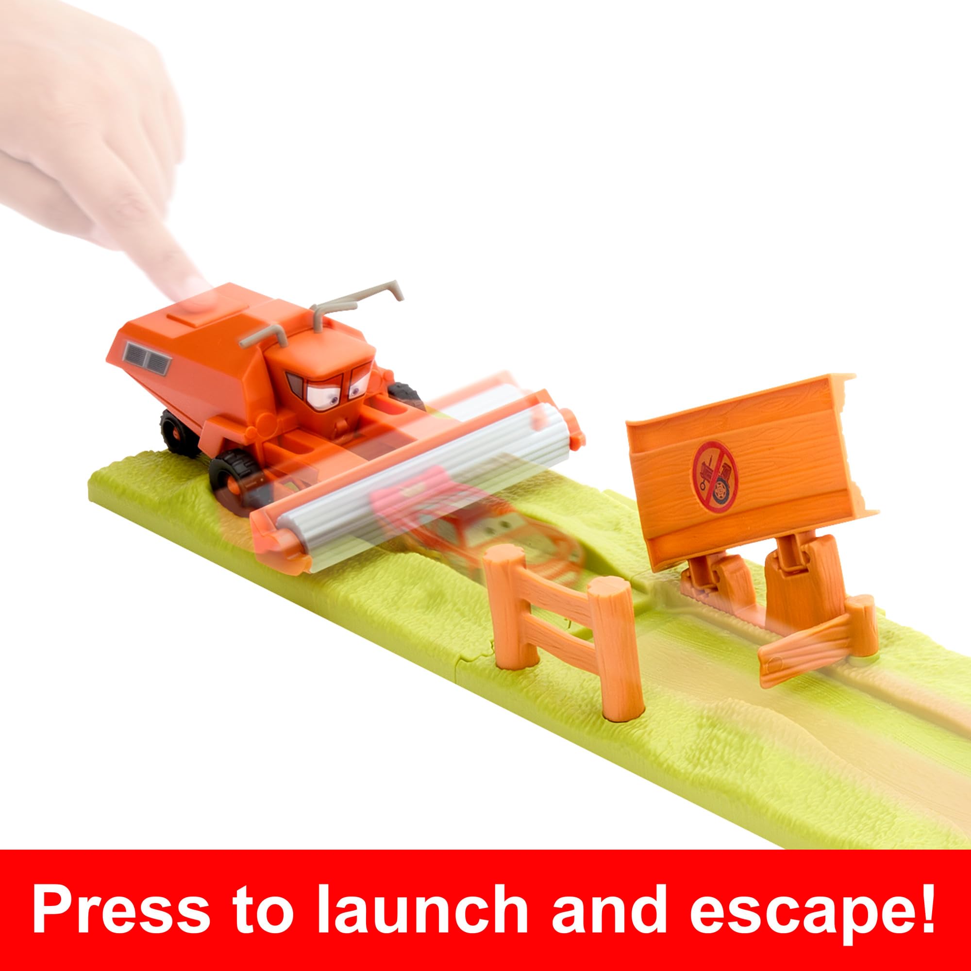 Mattel Disney and Pixar Cars Frank Escape Playset with 3 Vehicles | Ages 4+ 2