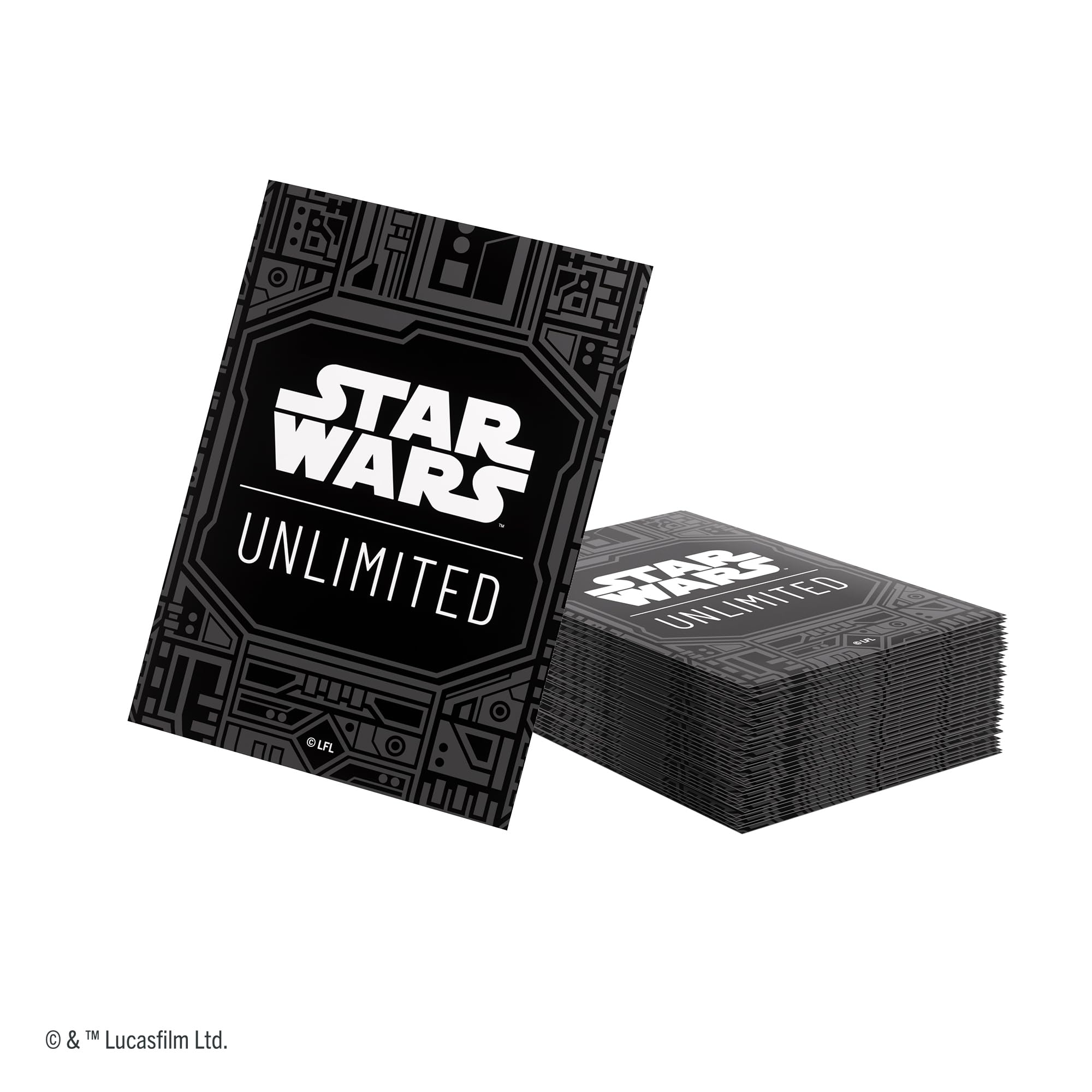 Gamegenic Star Wars: Unlimited Premium Art Sleeves Set 5 - 60 Full-Color Sleeves + 2 Clear Sleeves 2