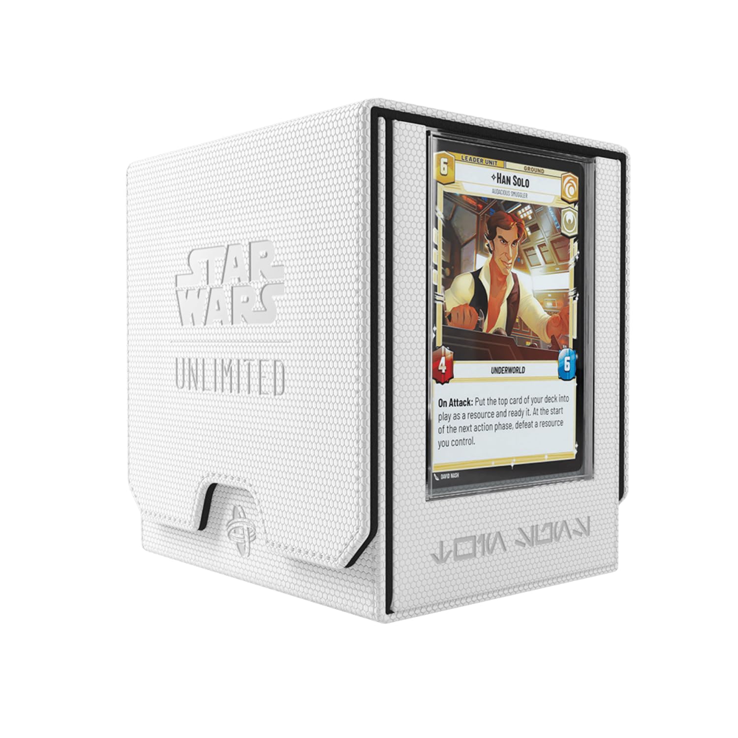 Gamegenic Star Wars: Unlimited Twin Suns DECK POD - White/Black 1