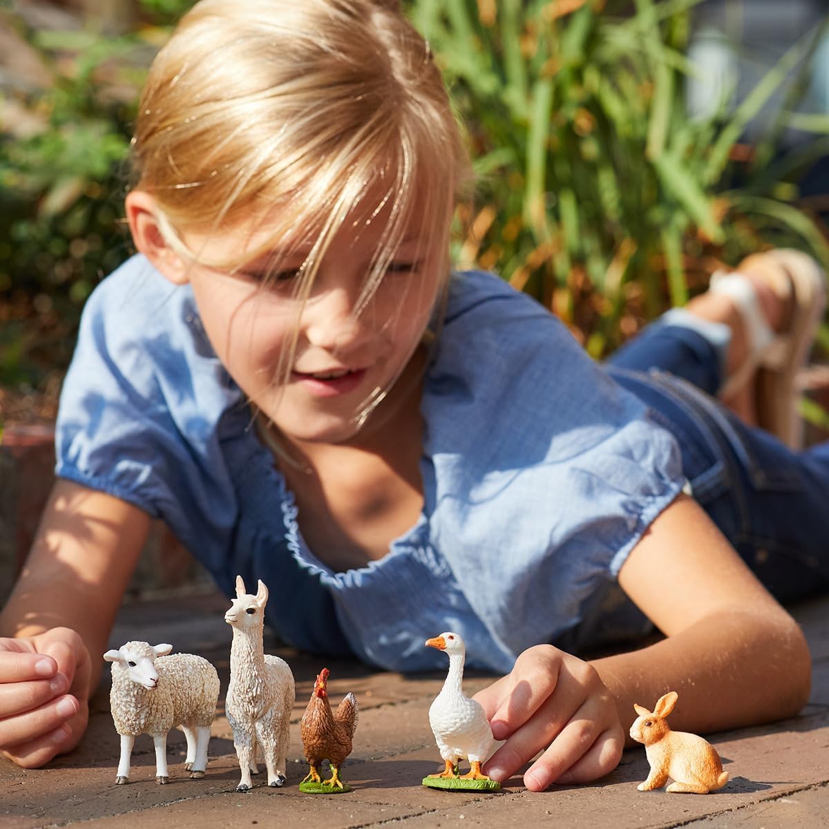 SCHLEICH Farm World 5-Piece Farm Animal Playset - Realistic Animal Figures for Kids Ages 3+ 11
