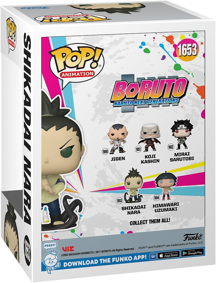 Funko Pop! Animation Boruto: Naruto Next Generations - Shikadai Nara Vinyl Figure (75600)