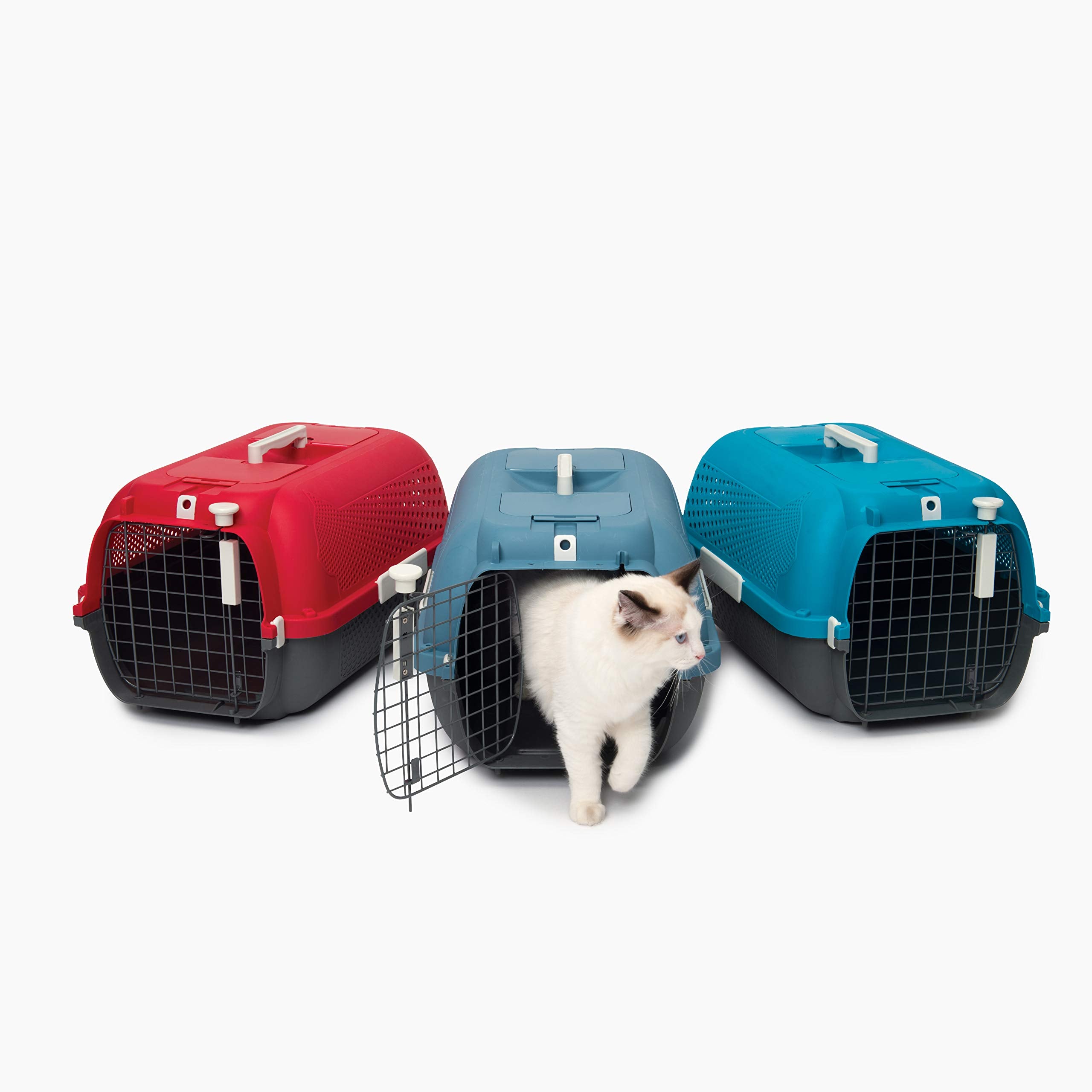 Catit Voyageur Soft-Sided Cat Carrier - Medium, Turquoise 7