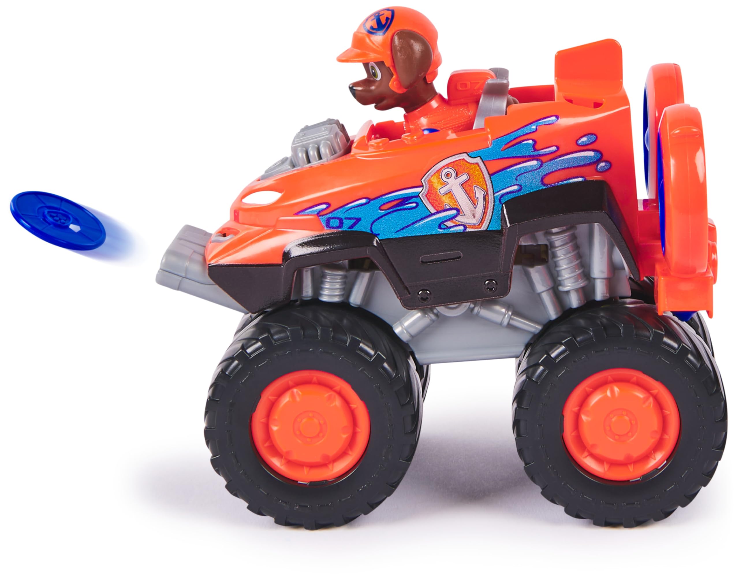 Paw Patrol Rescue Wheels Zuma's Hovercraft Toy Truck with Projectile Launcher - Ages 3+ 3