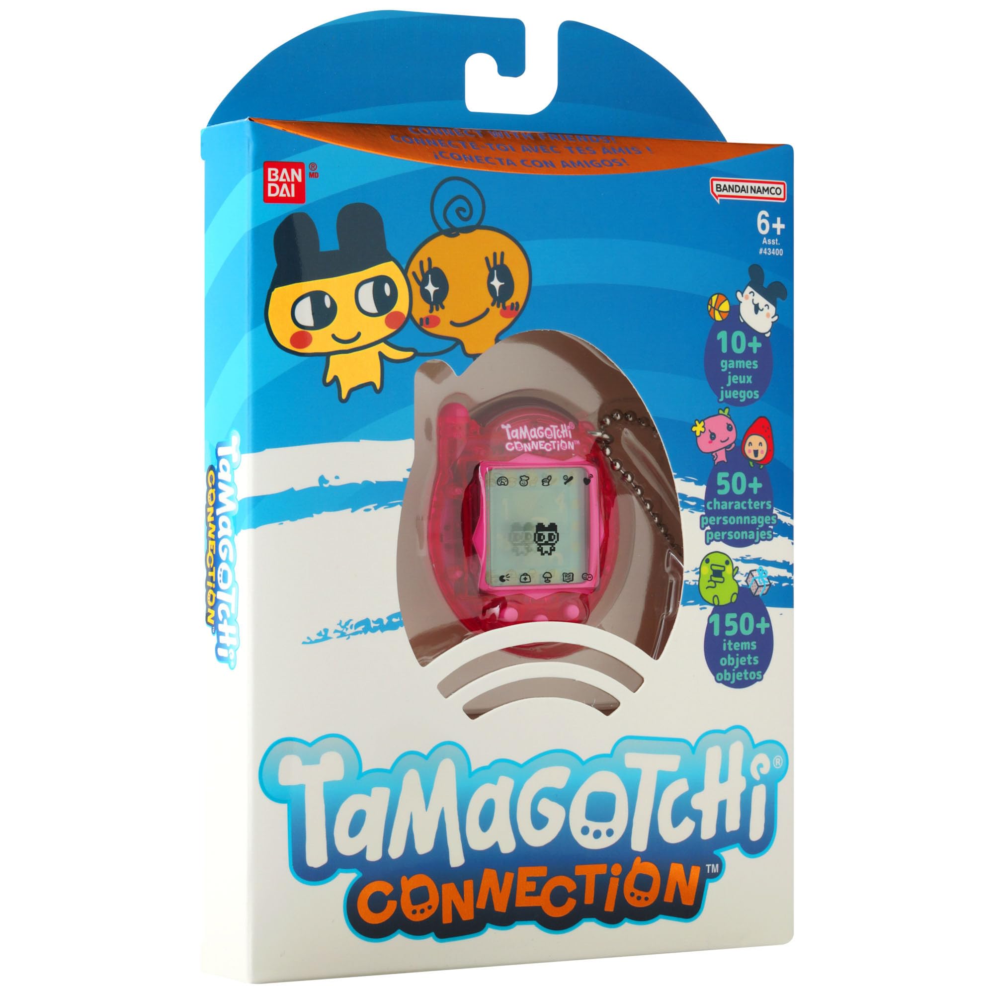 TAMAGOTCHI Connection Virtual Pet - Infra-Red Connection, 50 Characters, 6 Mini Games, Ages 8+ 6