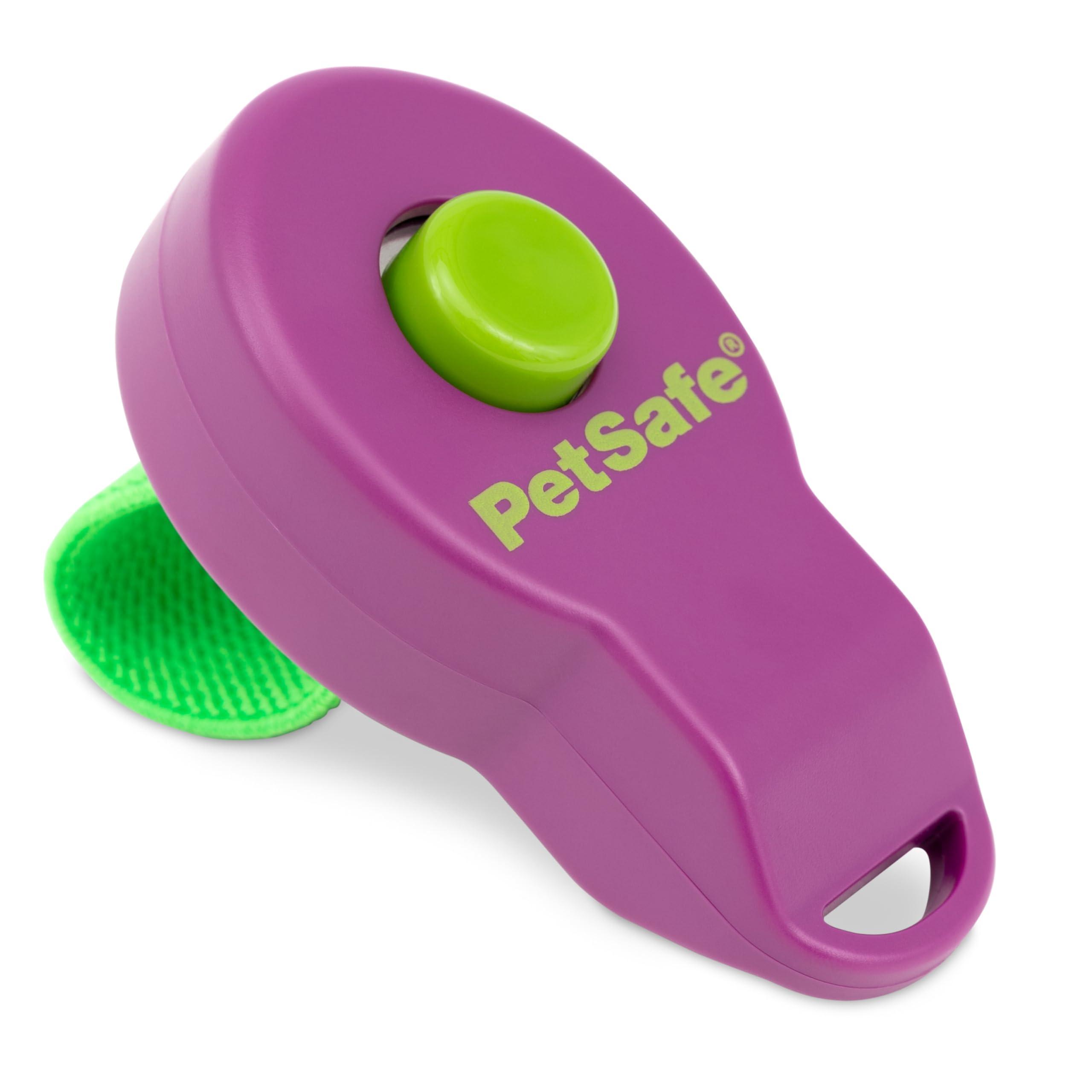 PetSafe Clik-R Training Clicker - Purple | Ergonomic Design | All Ages & Skill Levels