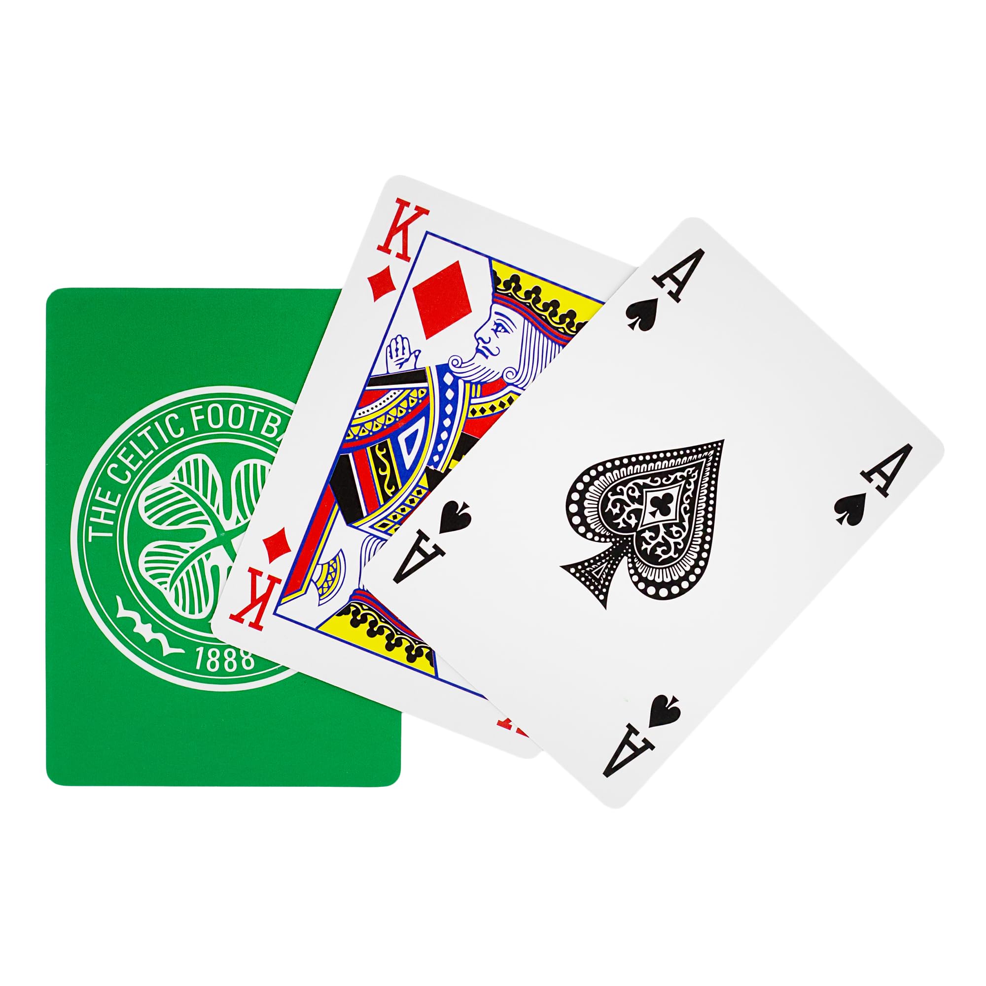 The Gift Scholars Celtic FC Officially Licensed Playing Cards - 52 Card Deck with Linen Finish 7