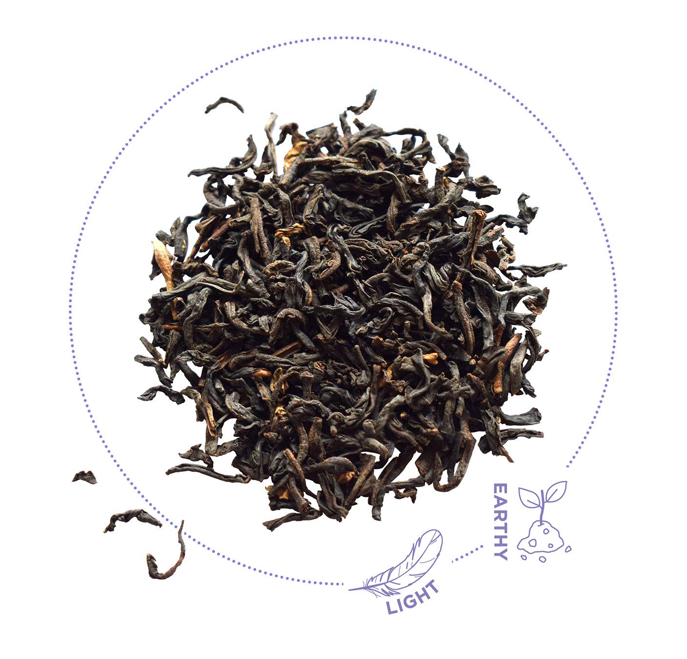 Brew Tea Co Decaffeinated Ceylon Proper Fruit Tea - 40 Teabags, Compostable Packaging 2