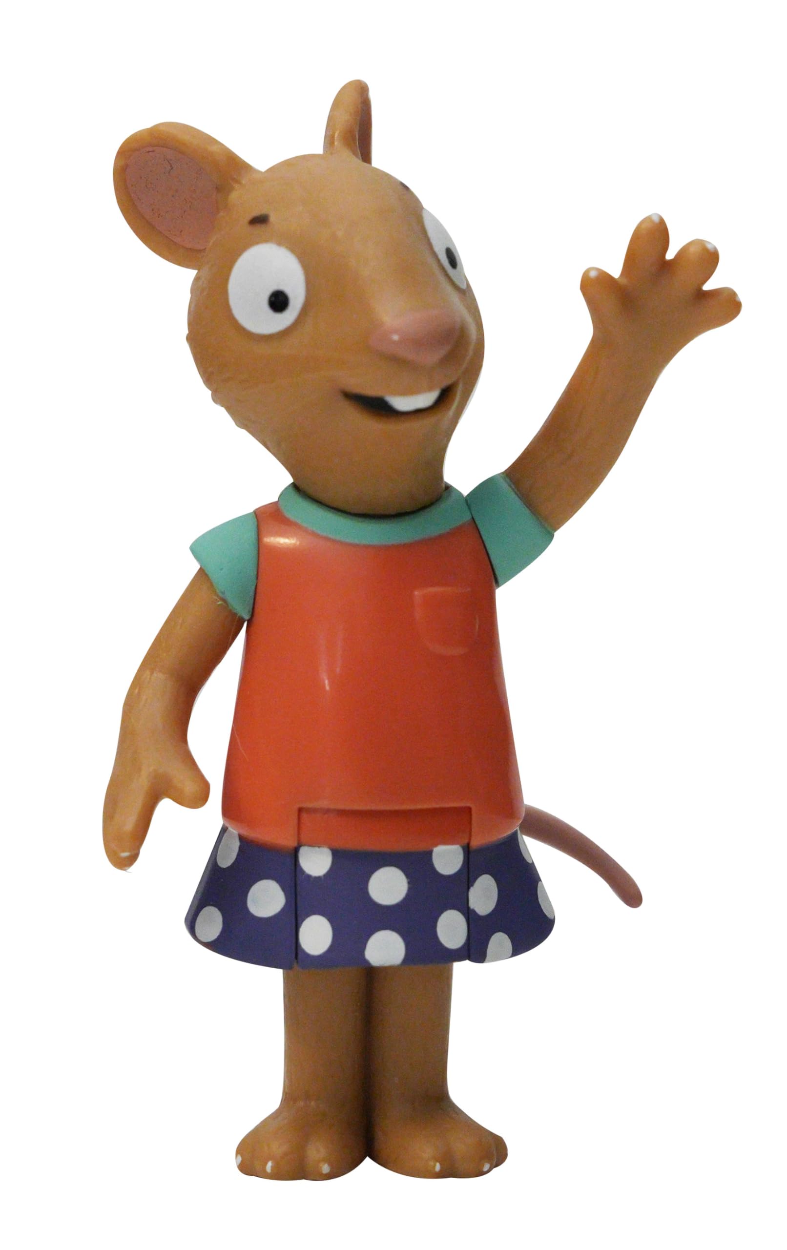 BANDAI Pip and Posy Twin Figure Pack - 2 x 10cm Bendable Figures 8