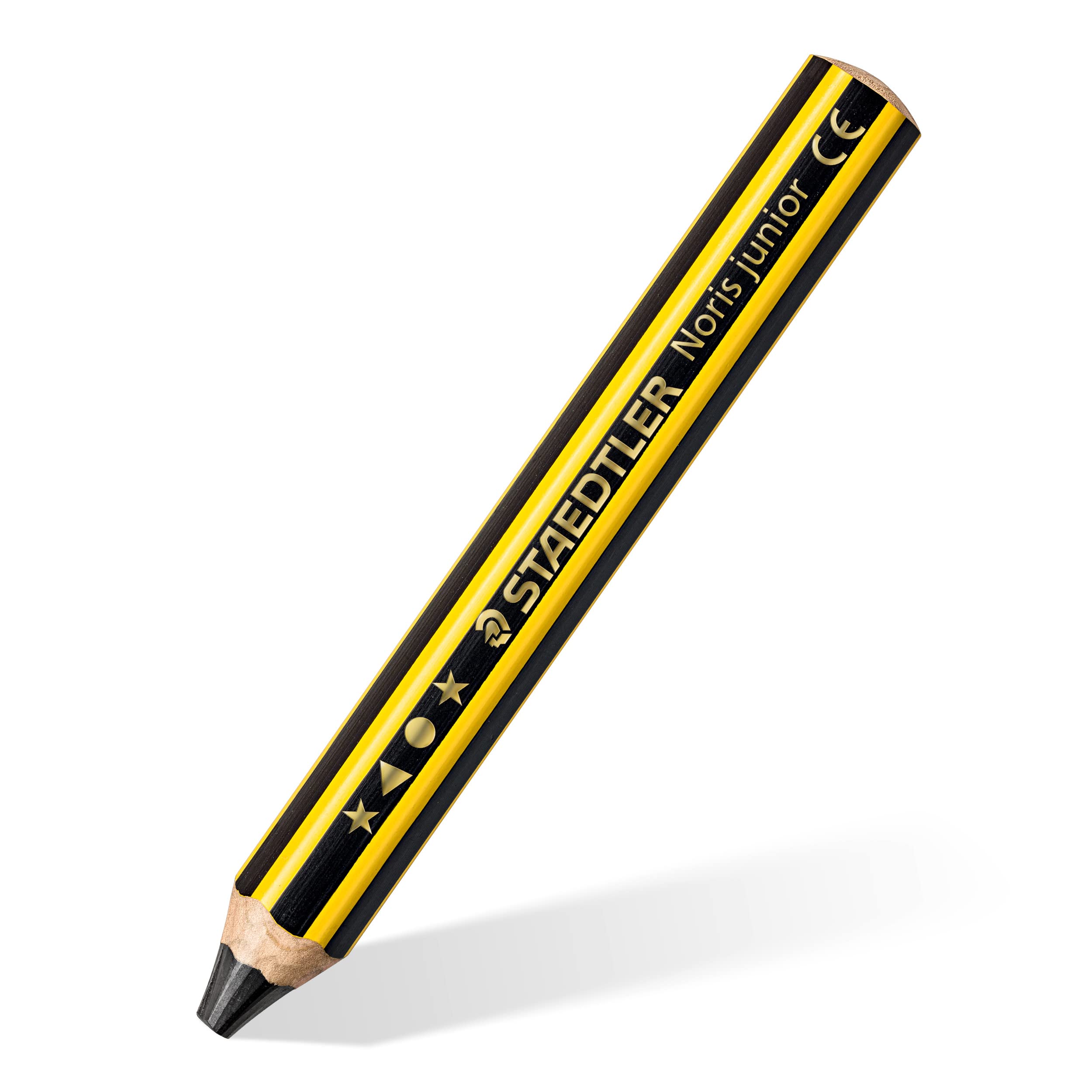 STAEDTLER Noris Jumbo Colouring Markers for Toddlers - Pack of 10 Assorted Colours | Water-Based Ink 6