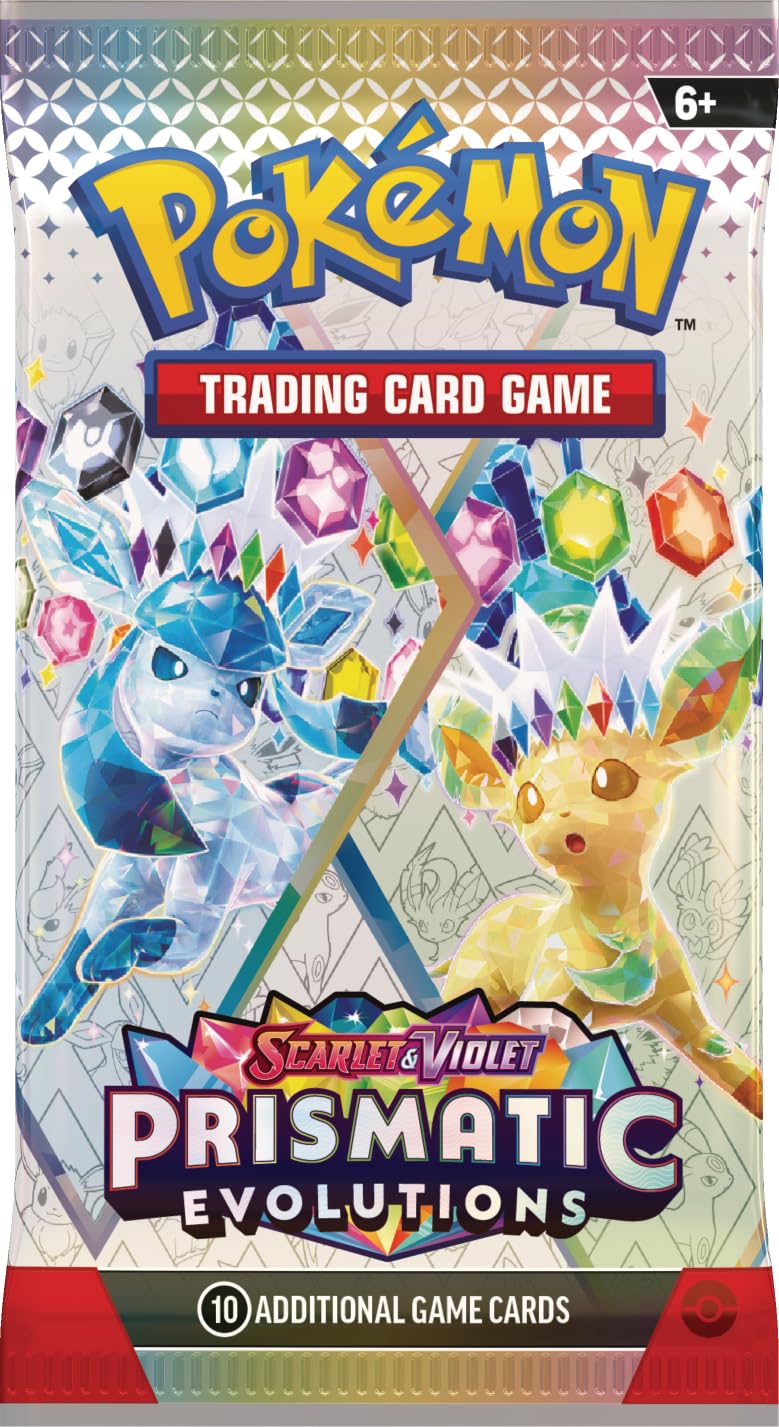 Pokémon TCG: Scarlet & Violet—Prismatic Evolutions Booster Bundle - 6 Booster Packs | English | 2025 Release 5